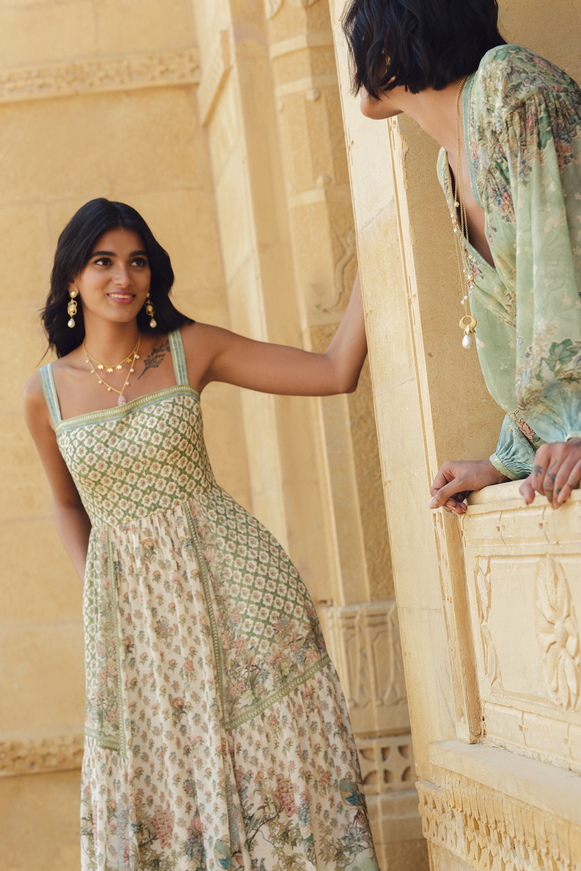 Loraina Dress - Sage, Sage, image 6