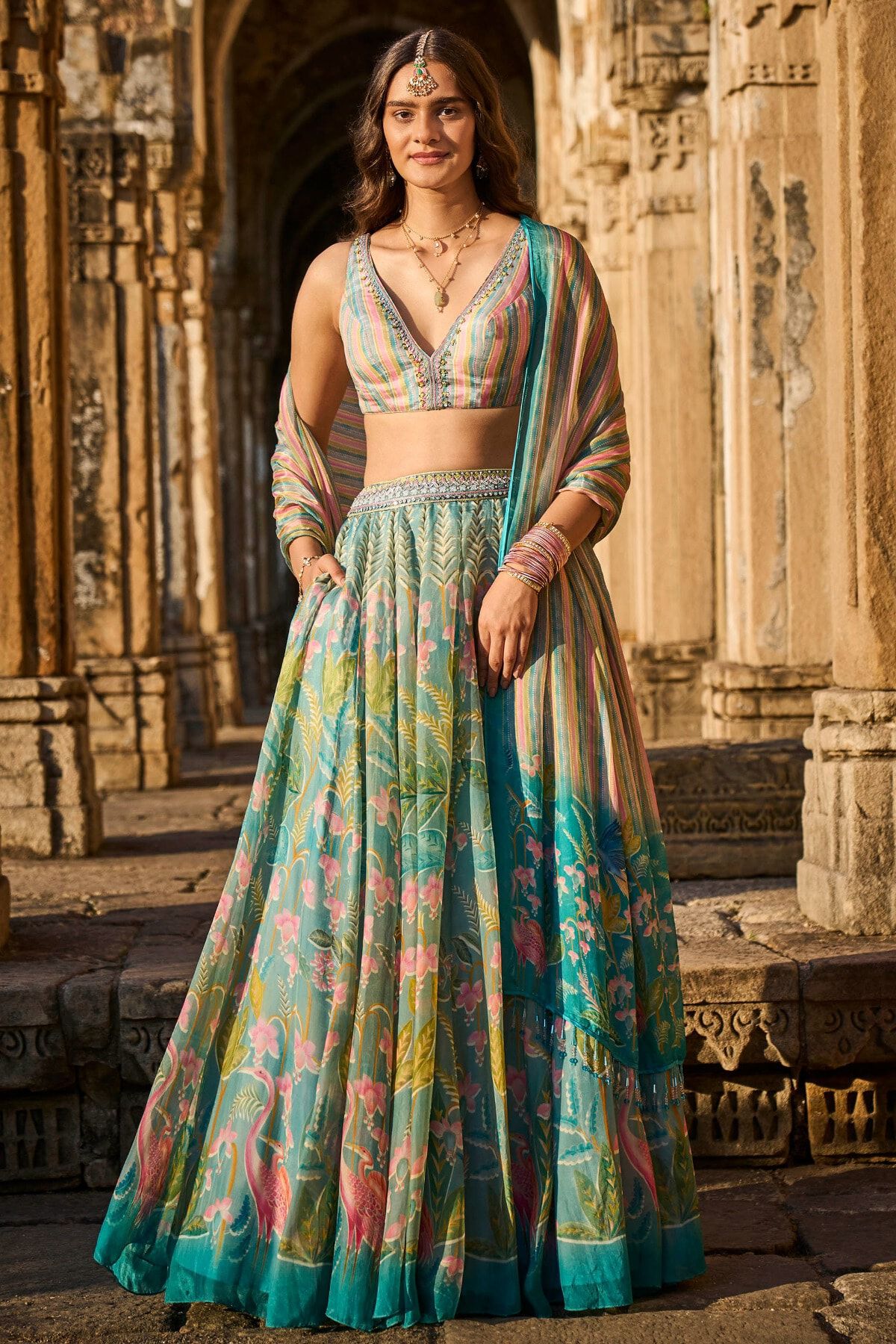 Anita dongre lehengas best sale price