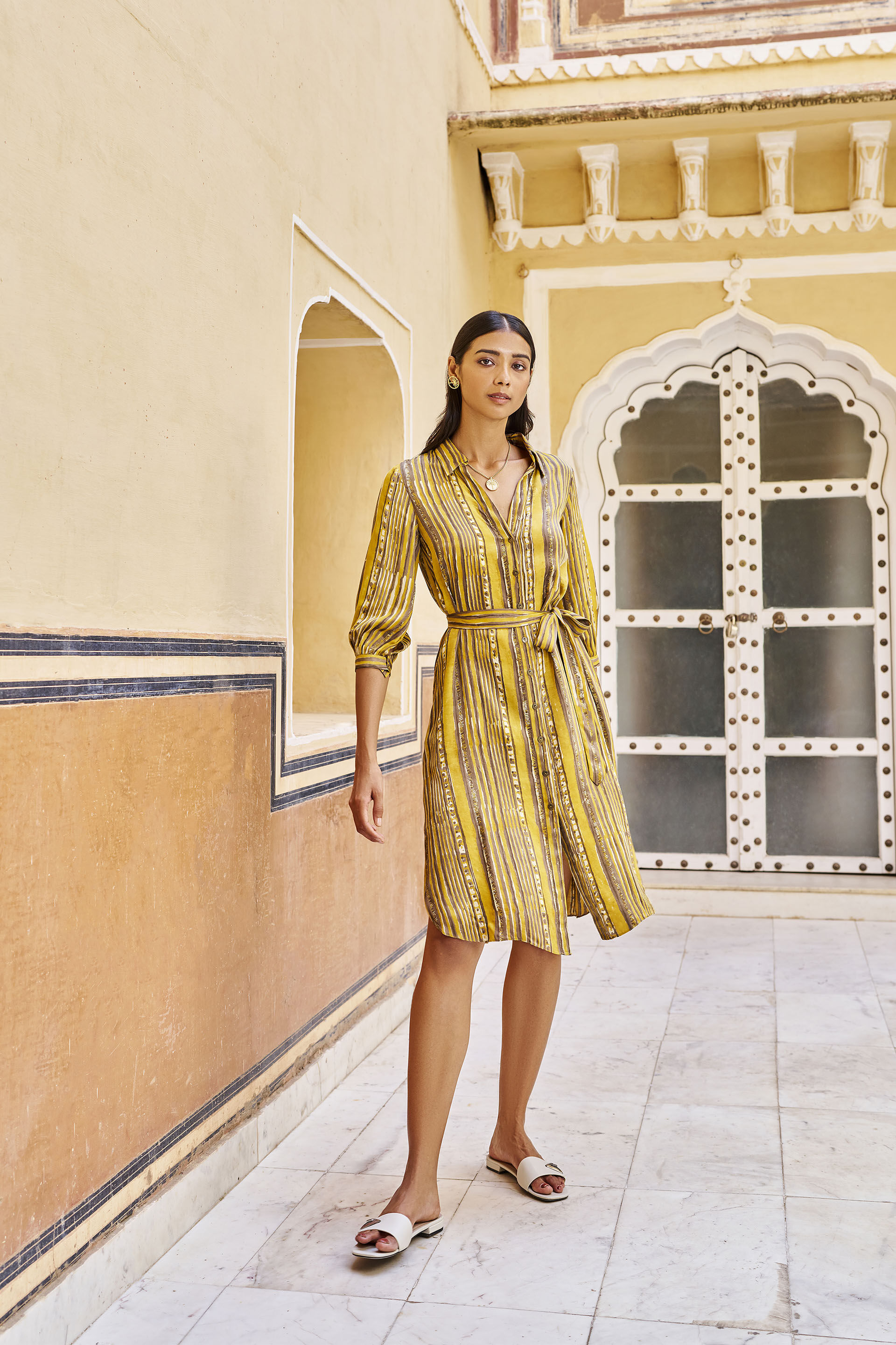 Anita dongre sale yellow dress