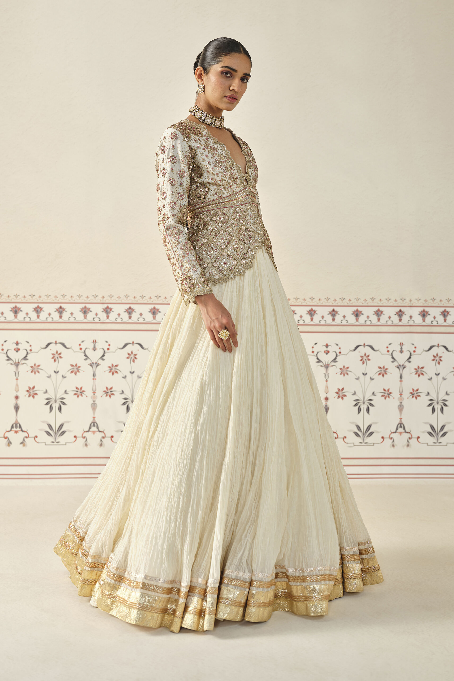 Gota patti long dresses new arrivals