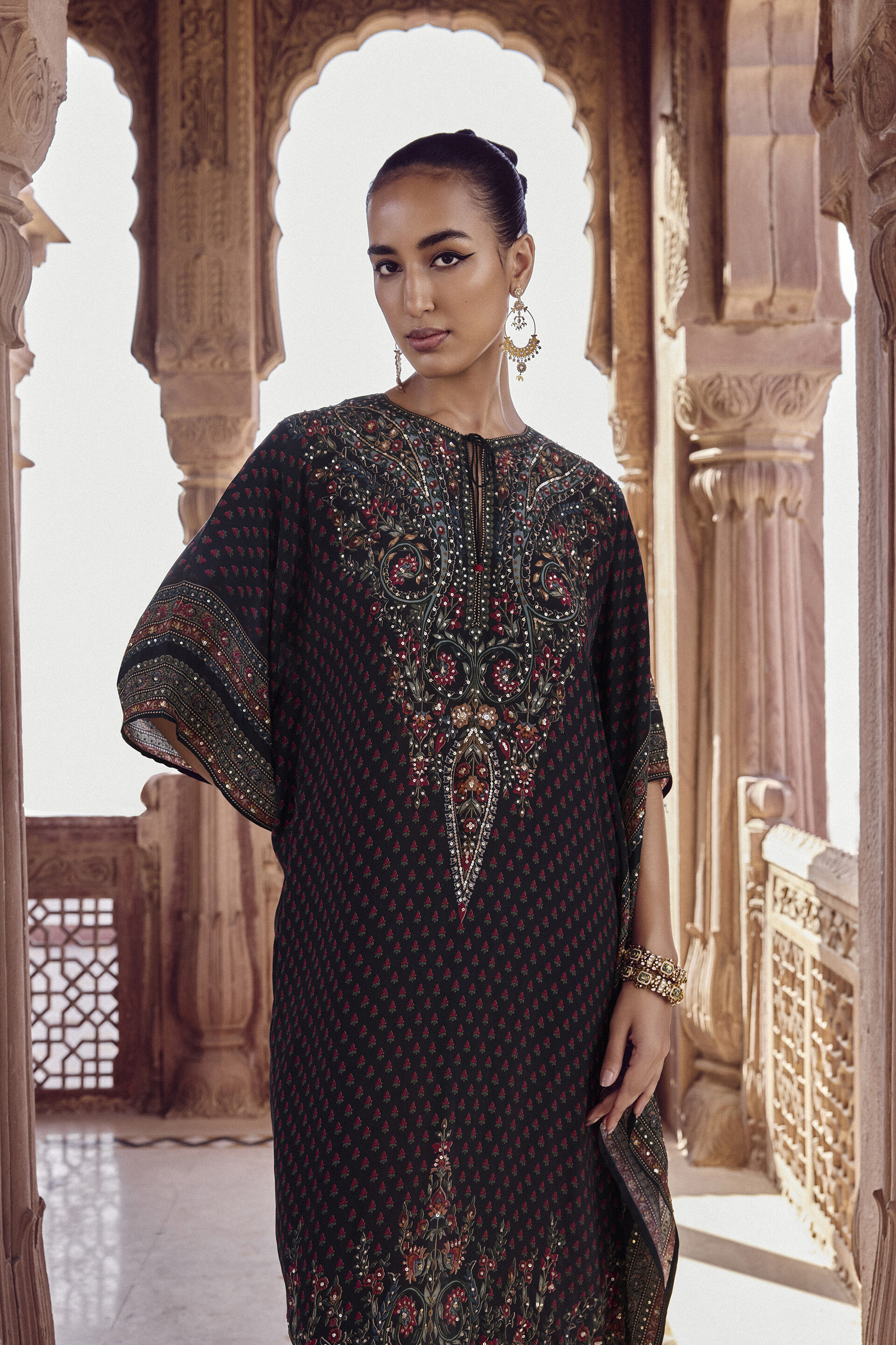 Nameera Kaftan - Black, Black, image 3