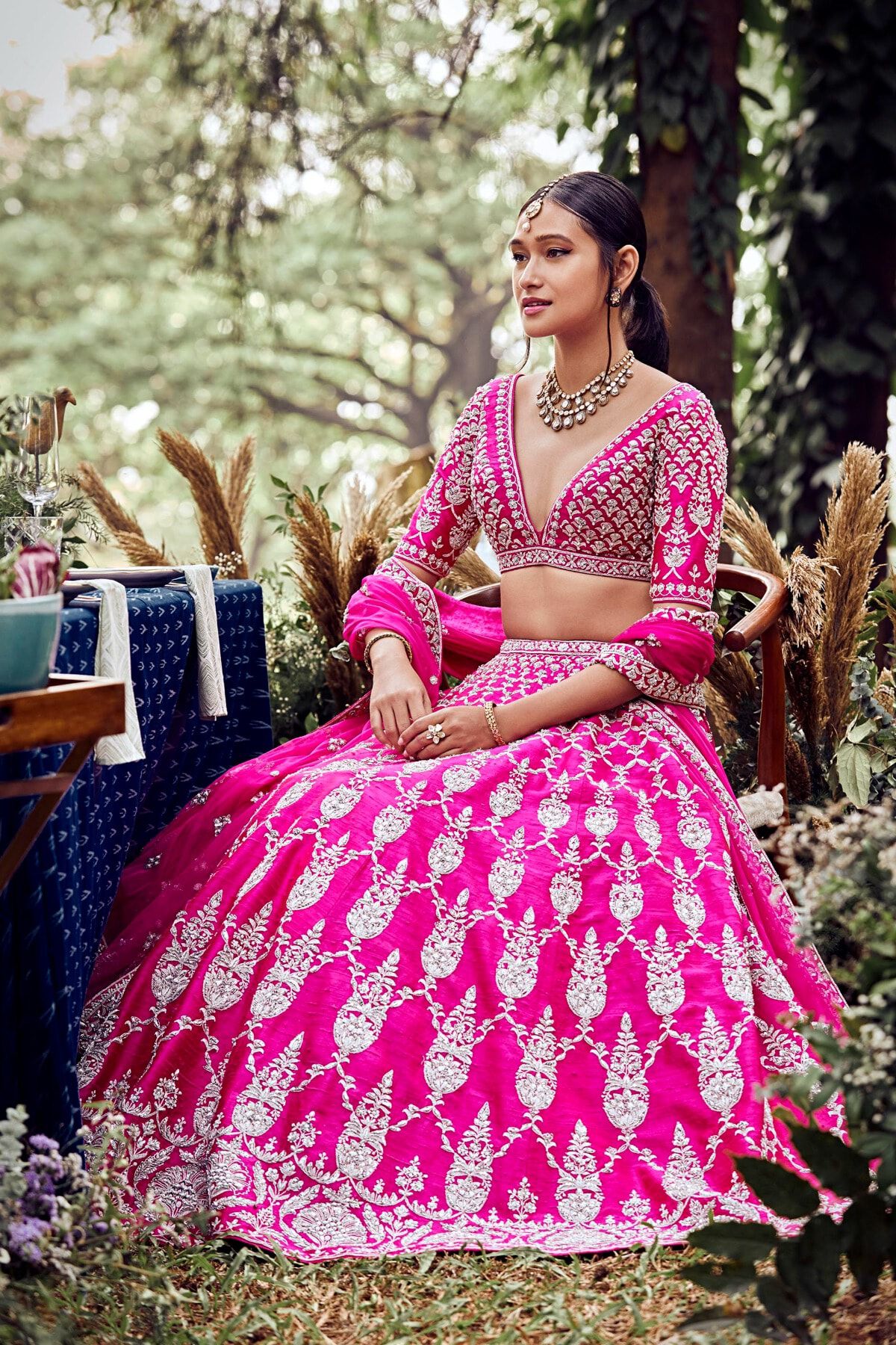 Anita dongre gota patti lehenga outlet