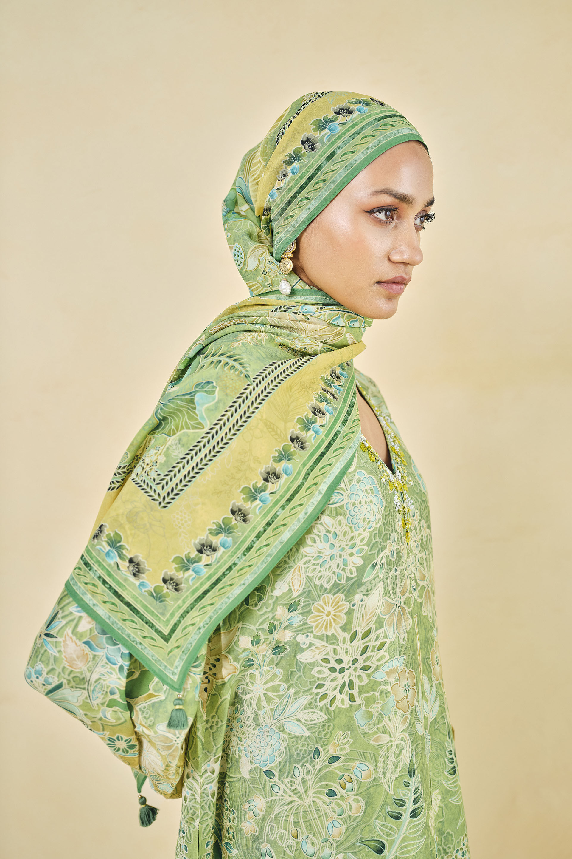 Natoya Scarf - Lime