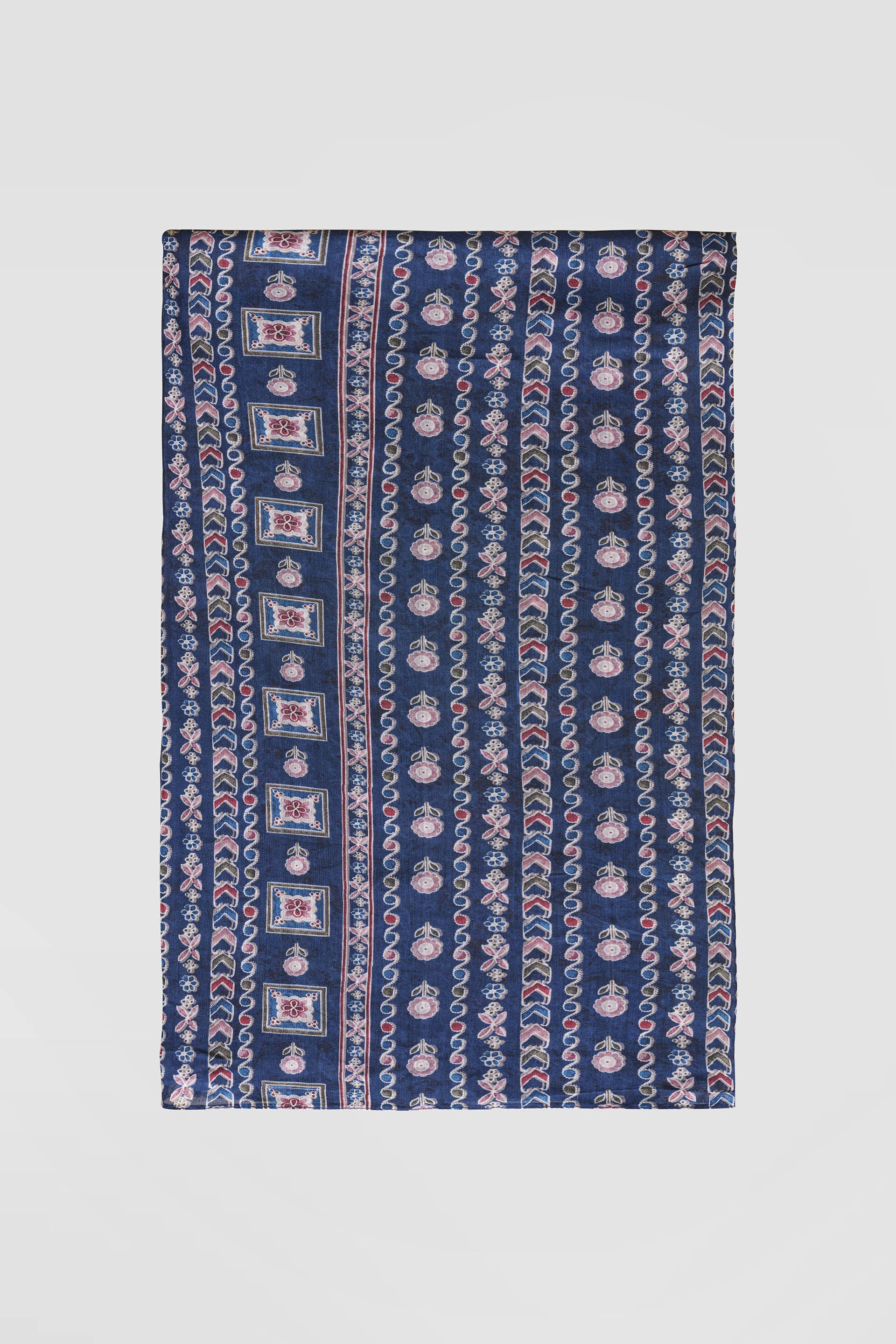 Nuris Saree, Blue, image 12