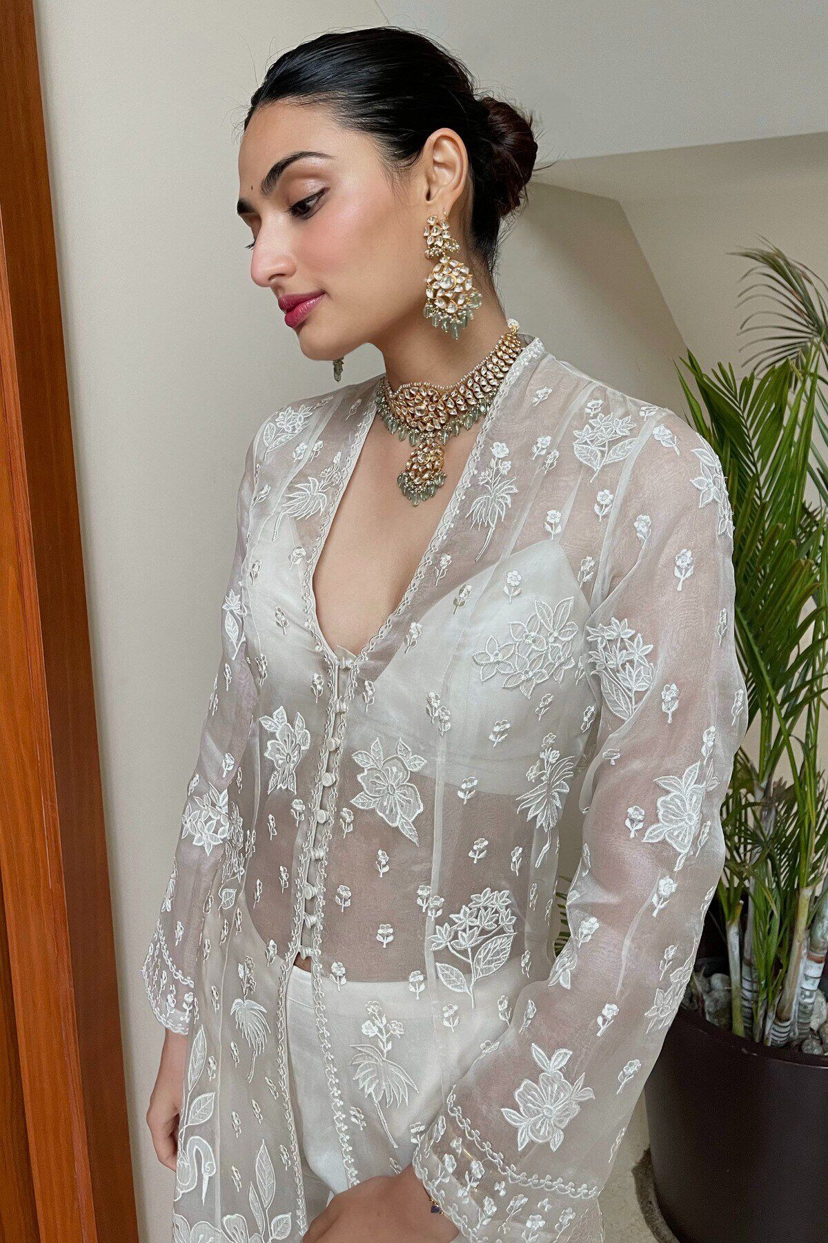 2 - Flamingo Paradise Jacket Set - Natural, image 2