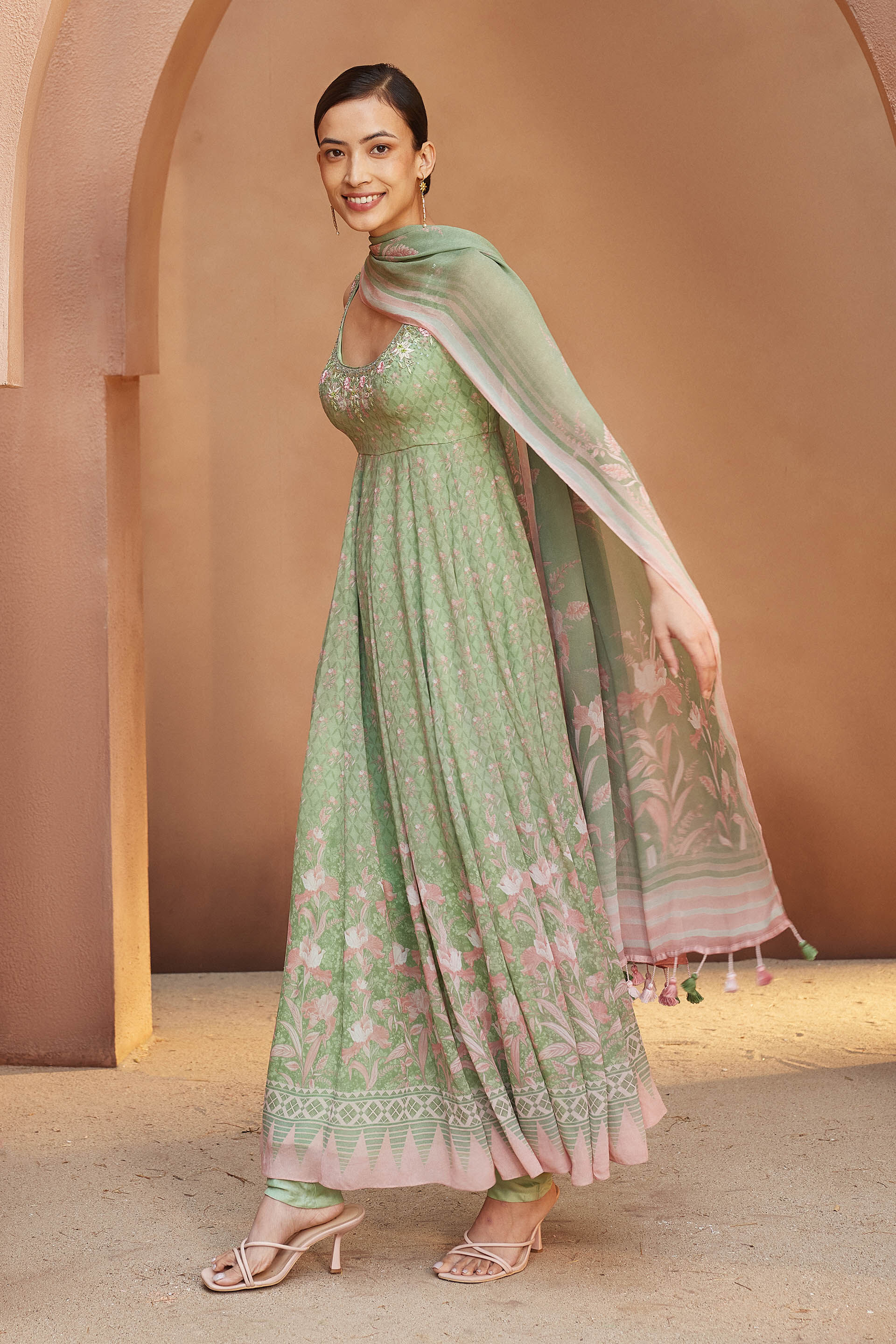 Floriana Suit Set Sage