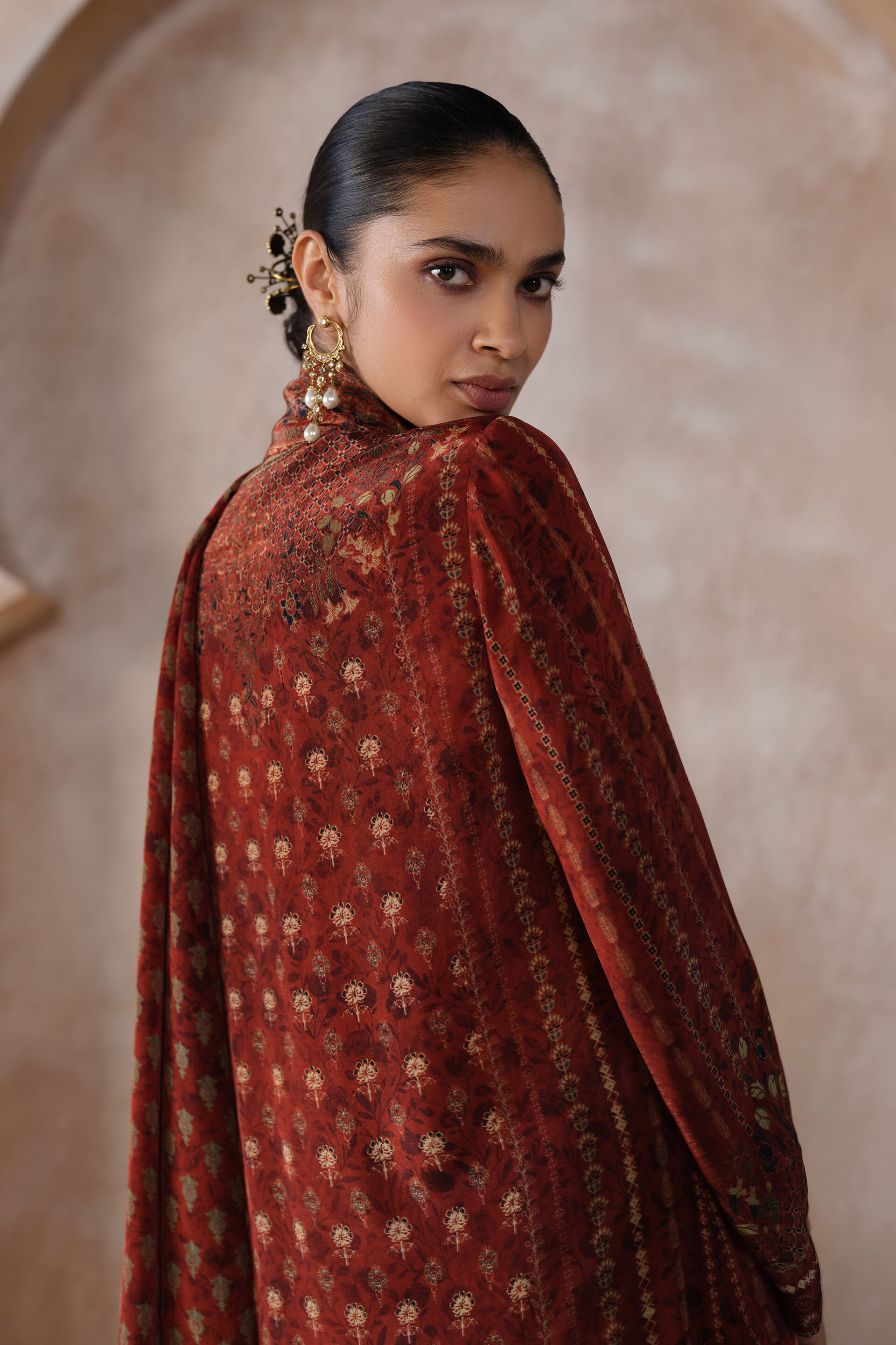 Araza Suit Set - Rust, Rust, image 4