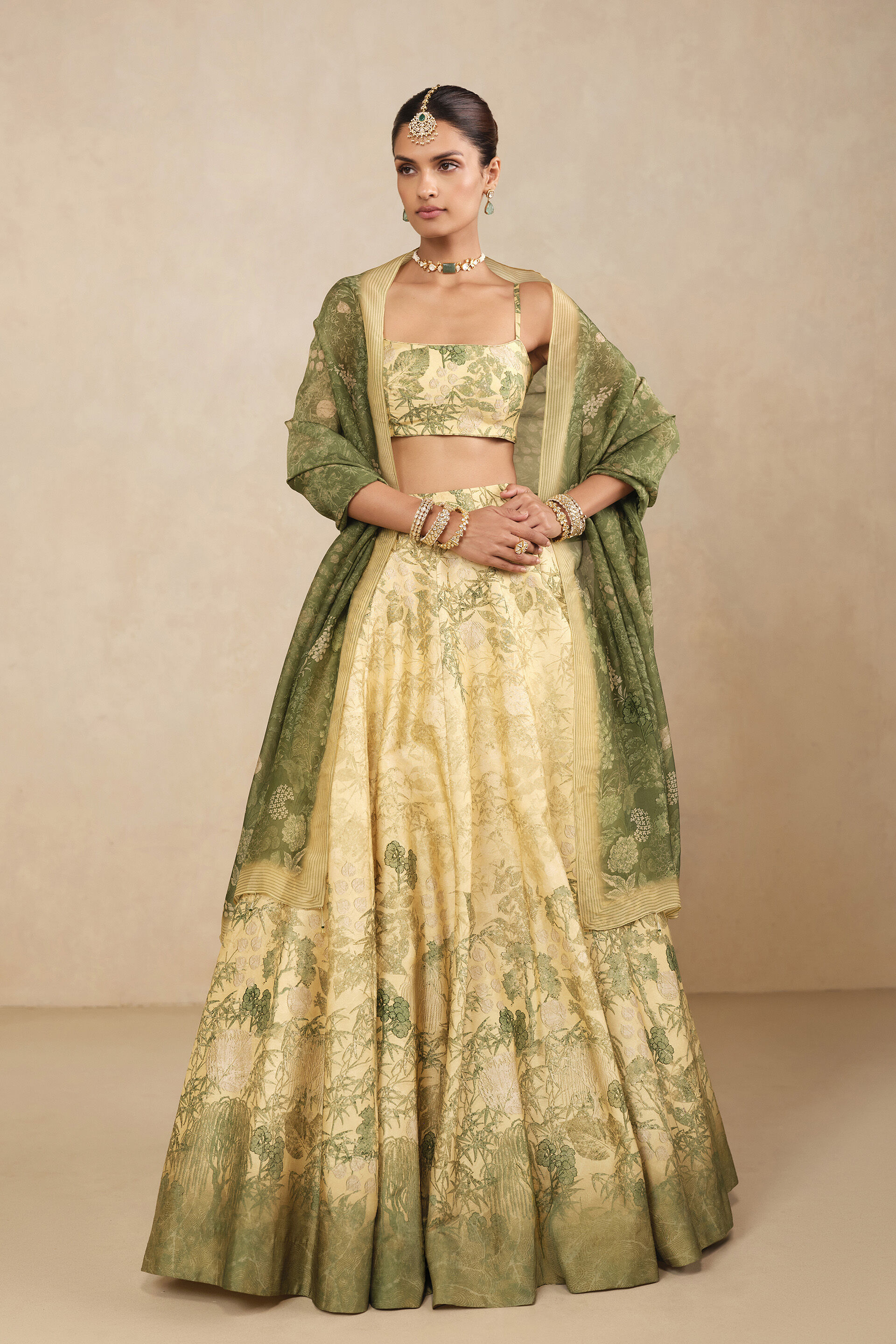 Suha Skirt Set - Yellow