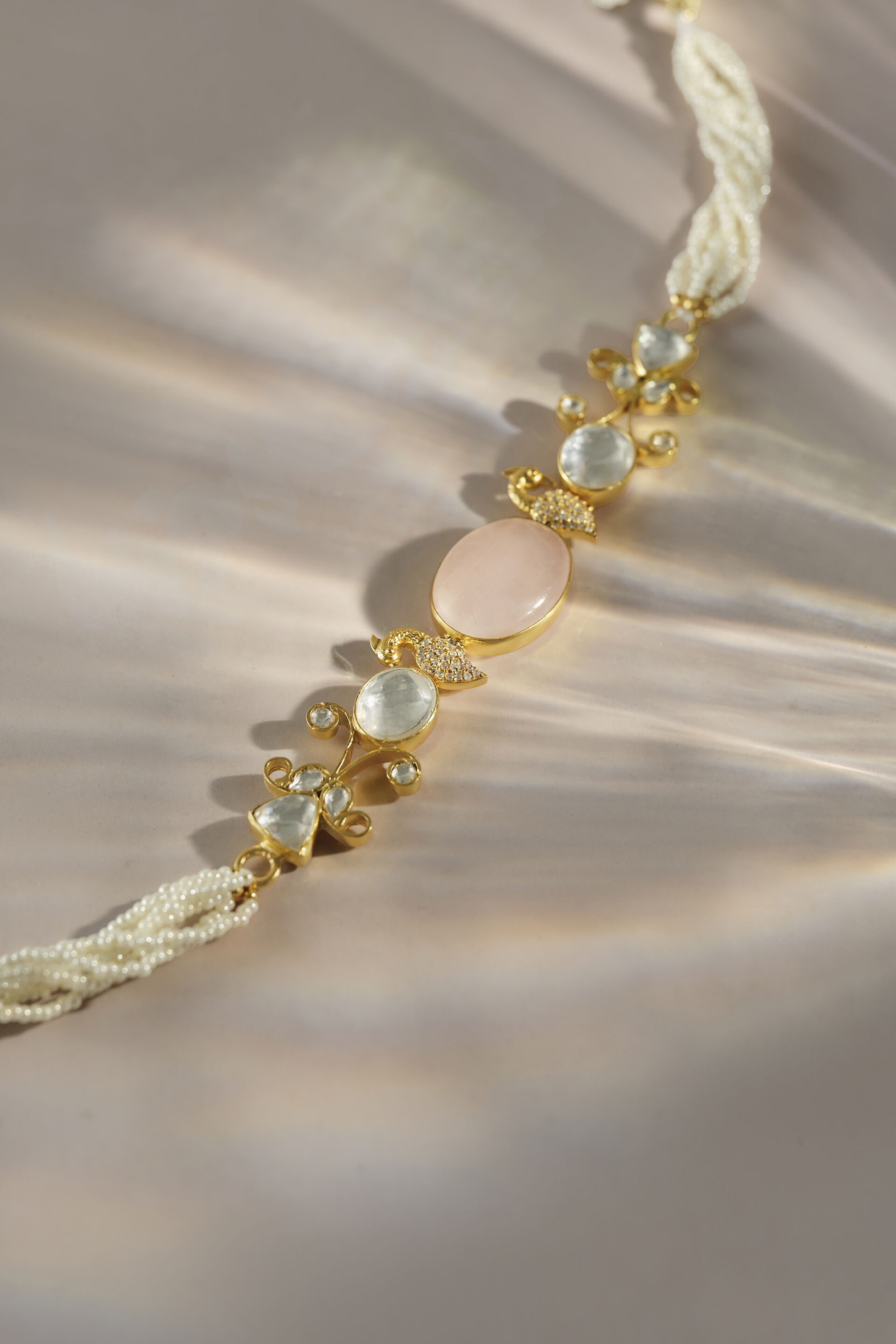 Avina Blush Choker