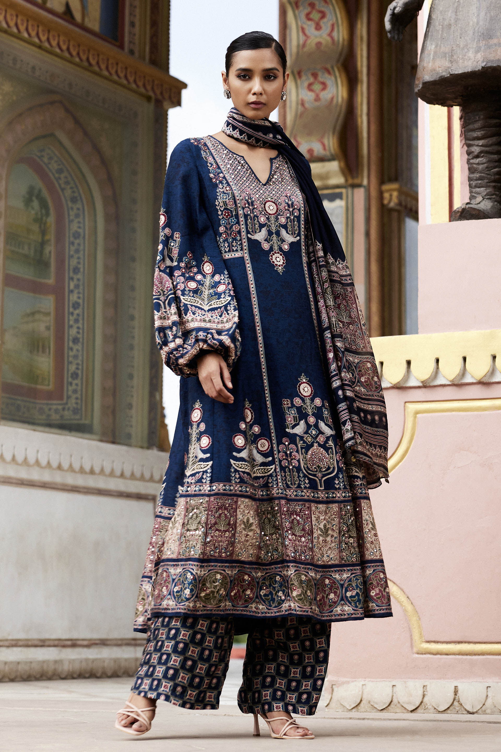 Anita dongre cheap velvet suit