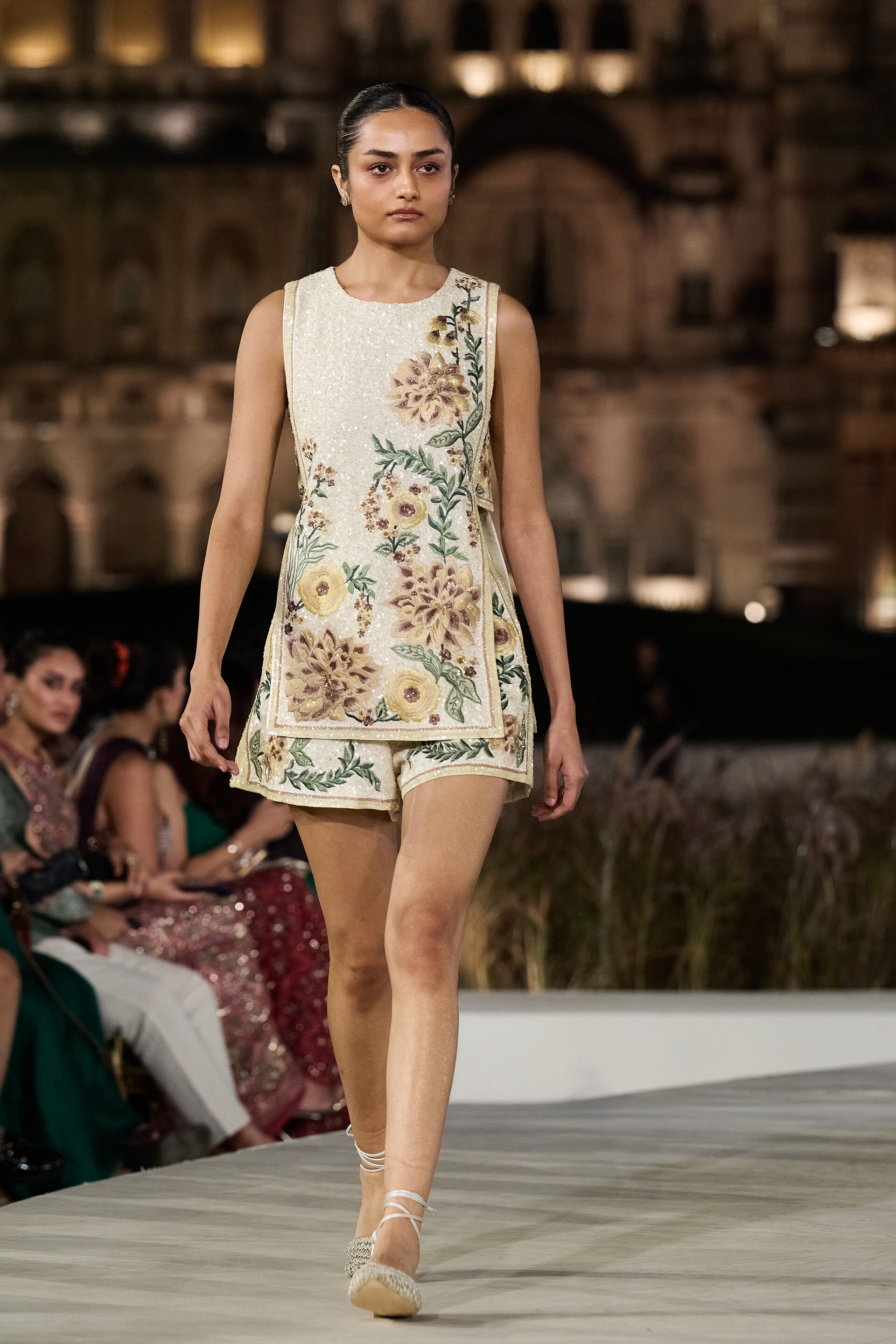 Meadowfern Embroidered Co-ord - Ivory