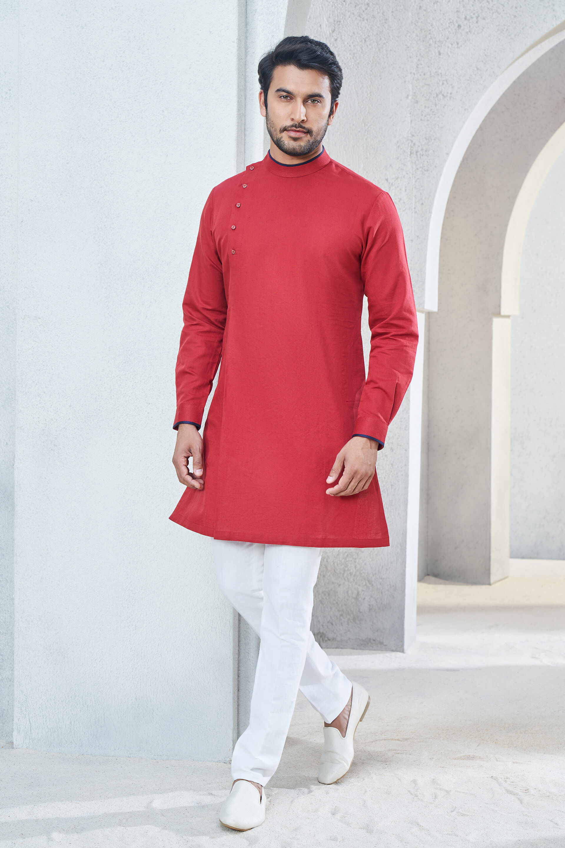 Nayel Kurta - Maroon