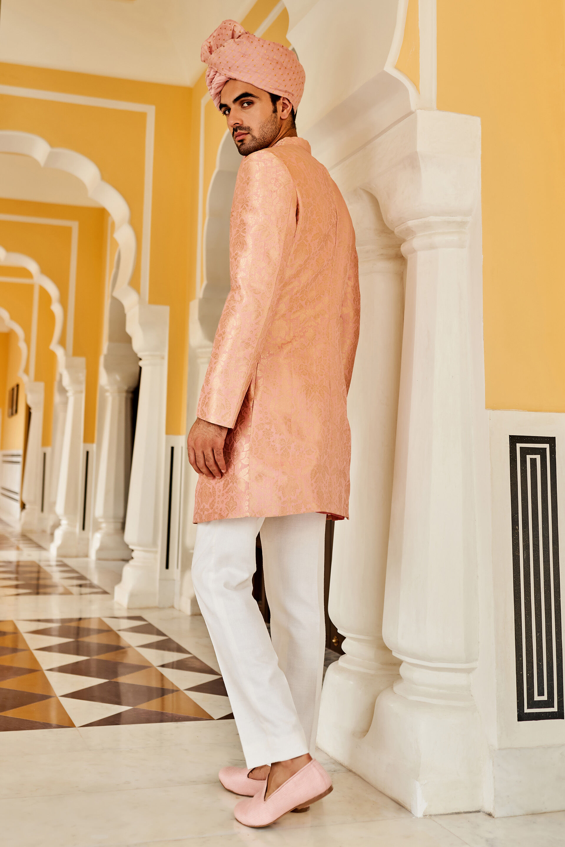 Zahur Sherwani - Pink, Pink, image 3