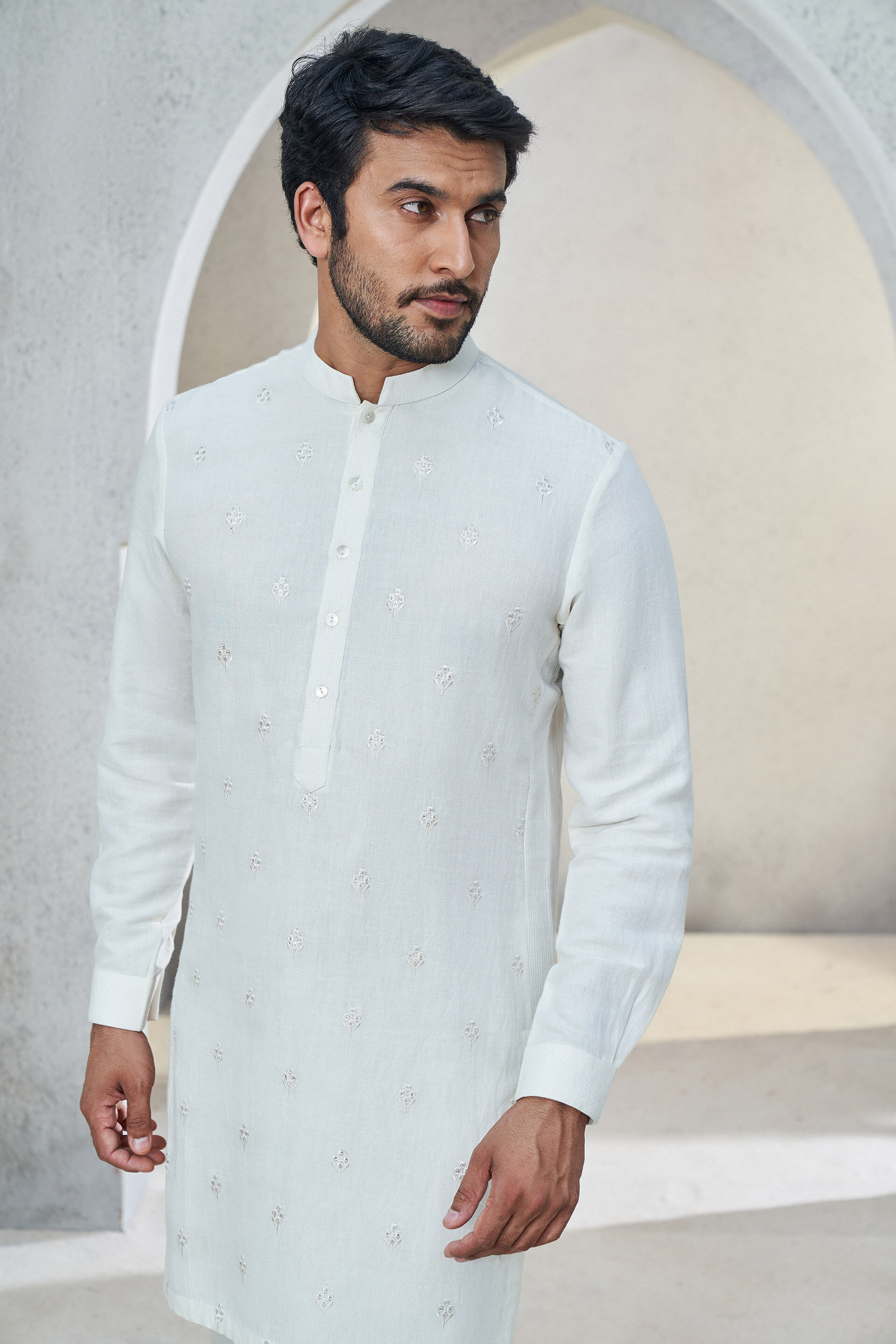 Keshav Kurta - Off White, Off White, image 4