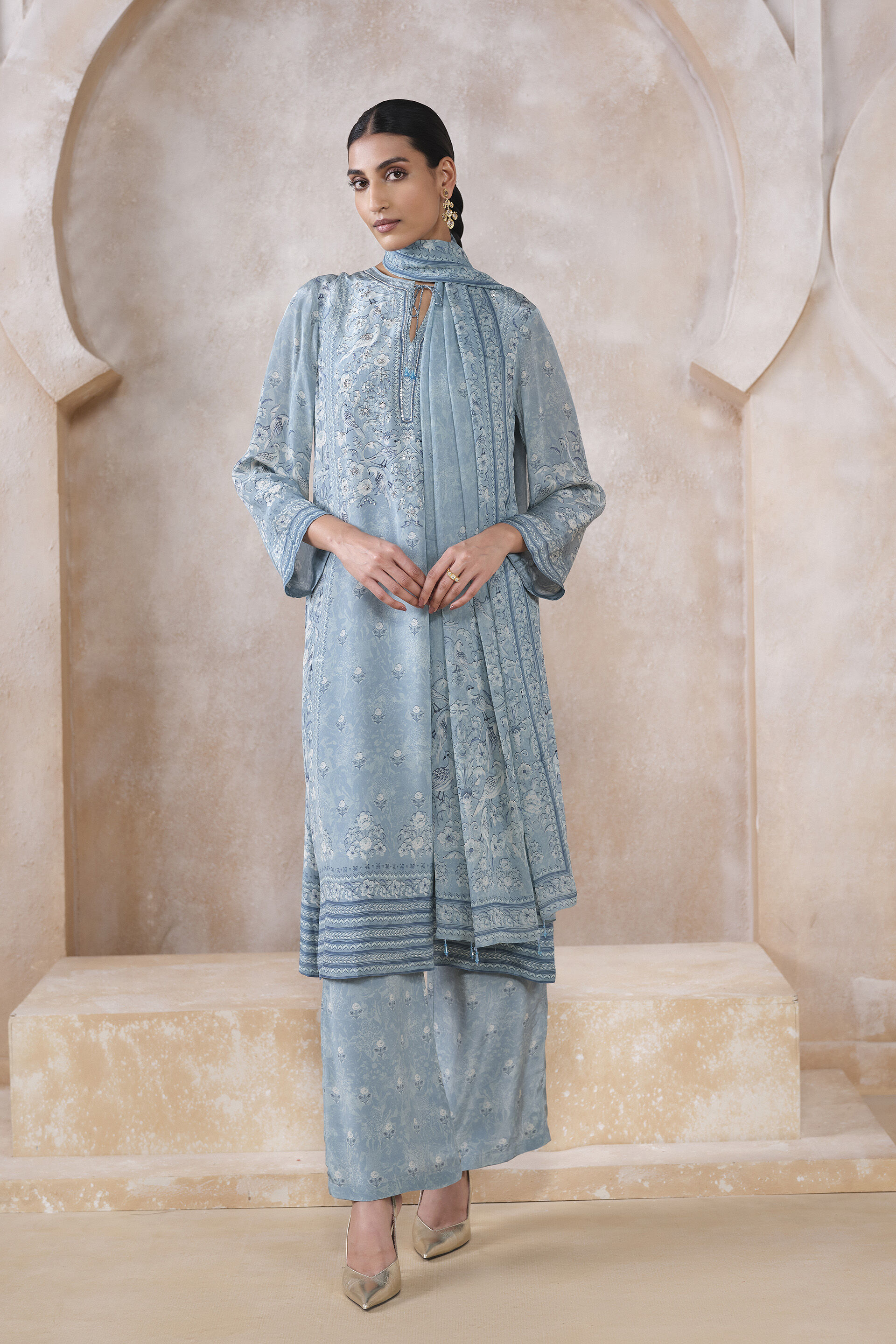 Elazar Suit Set - Blue, Blue, image 1