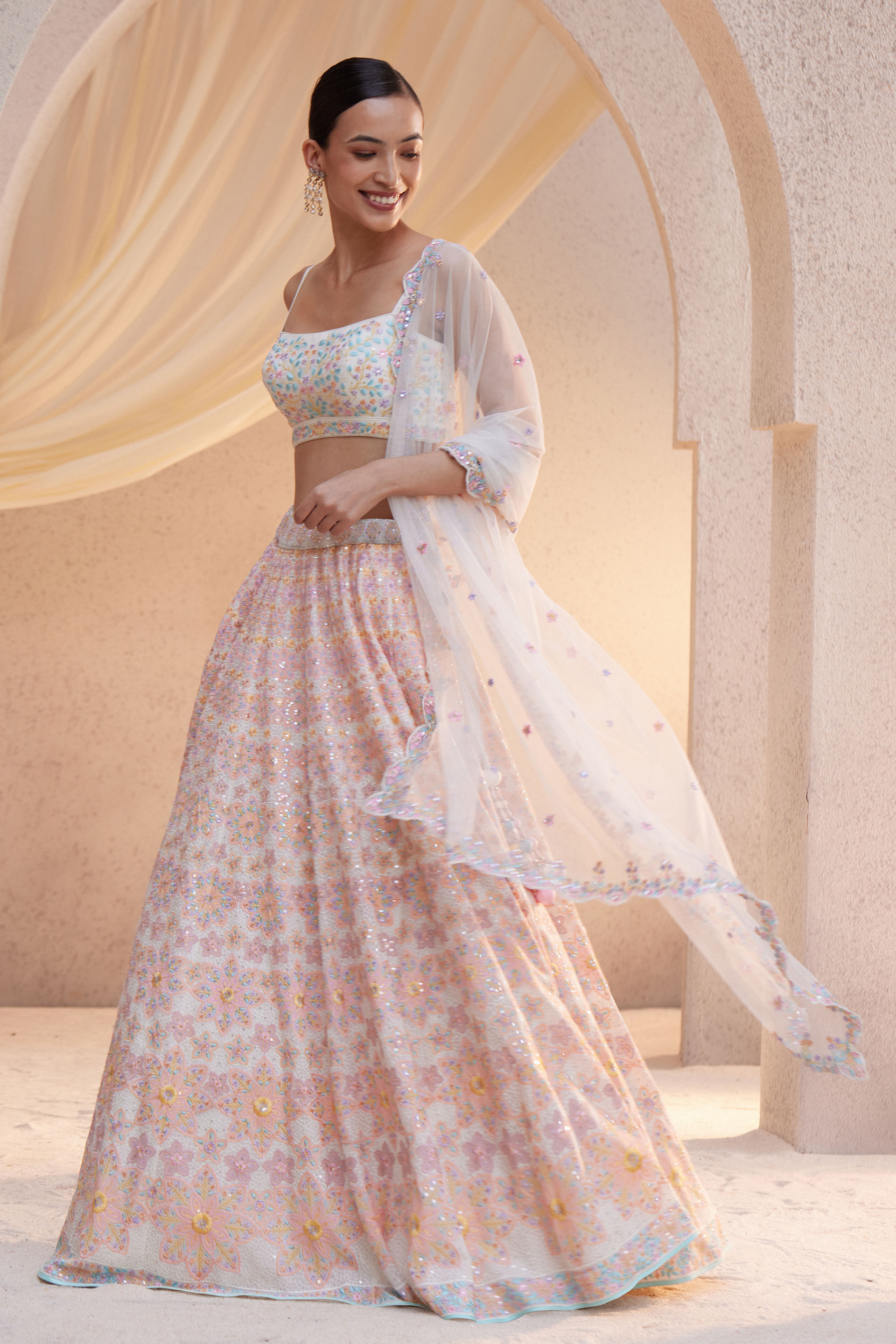Zardozi Bollywood Lehenga Choli Manufacturer Wholesale Supplier India