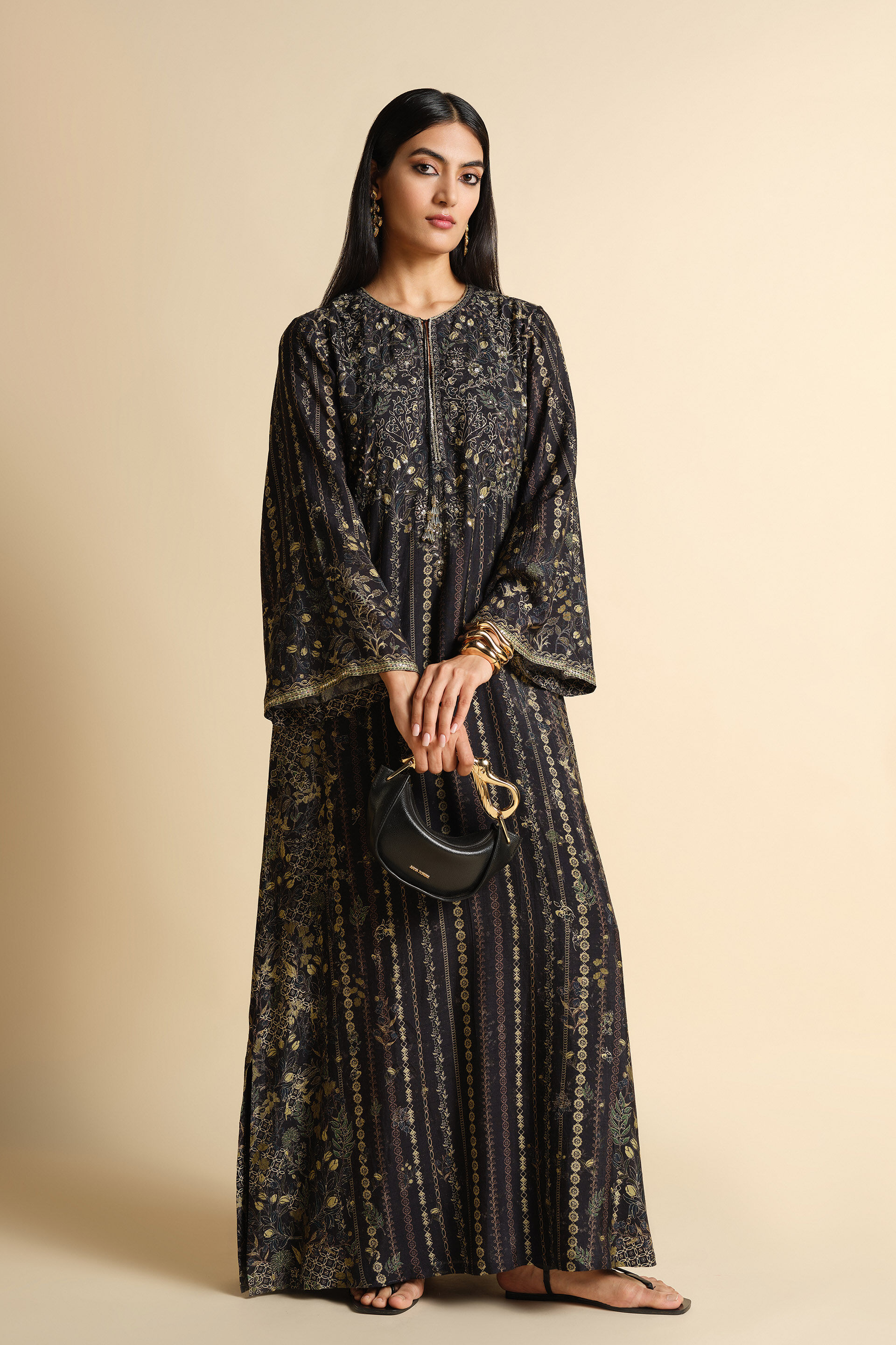 Rumiana Kaftan - Black, Black, image 3