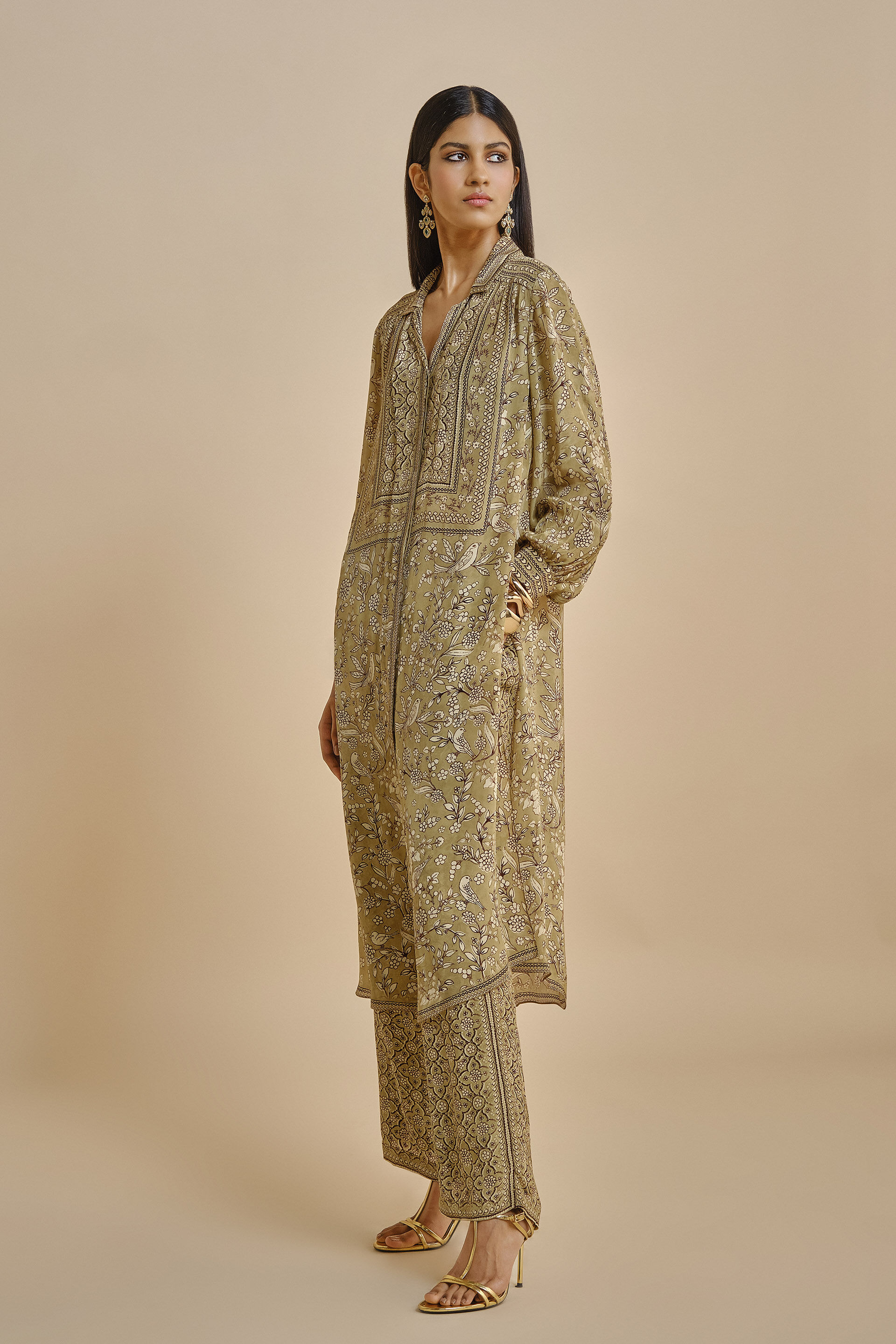 Rimaza Kurta Set - Sage, Sage, image 4