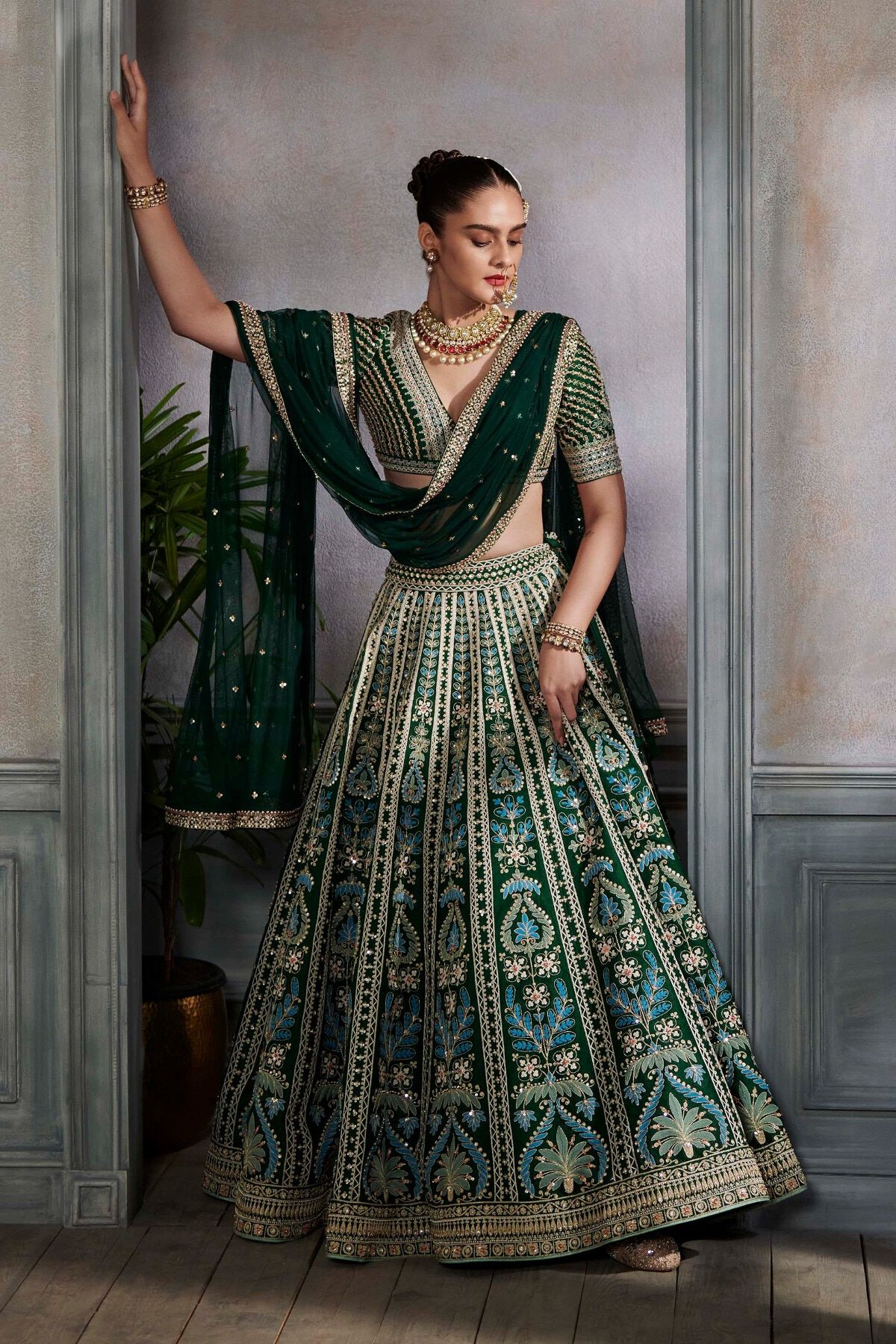 Price of anita dongre lehenga sales