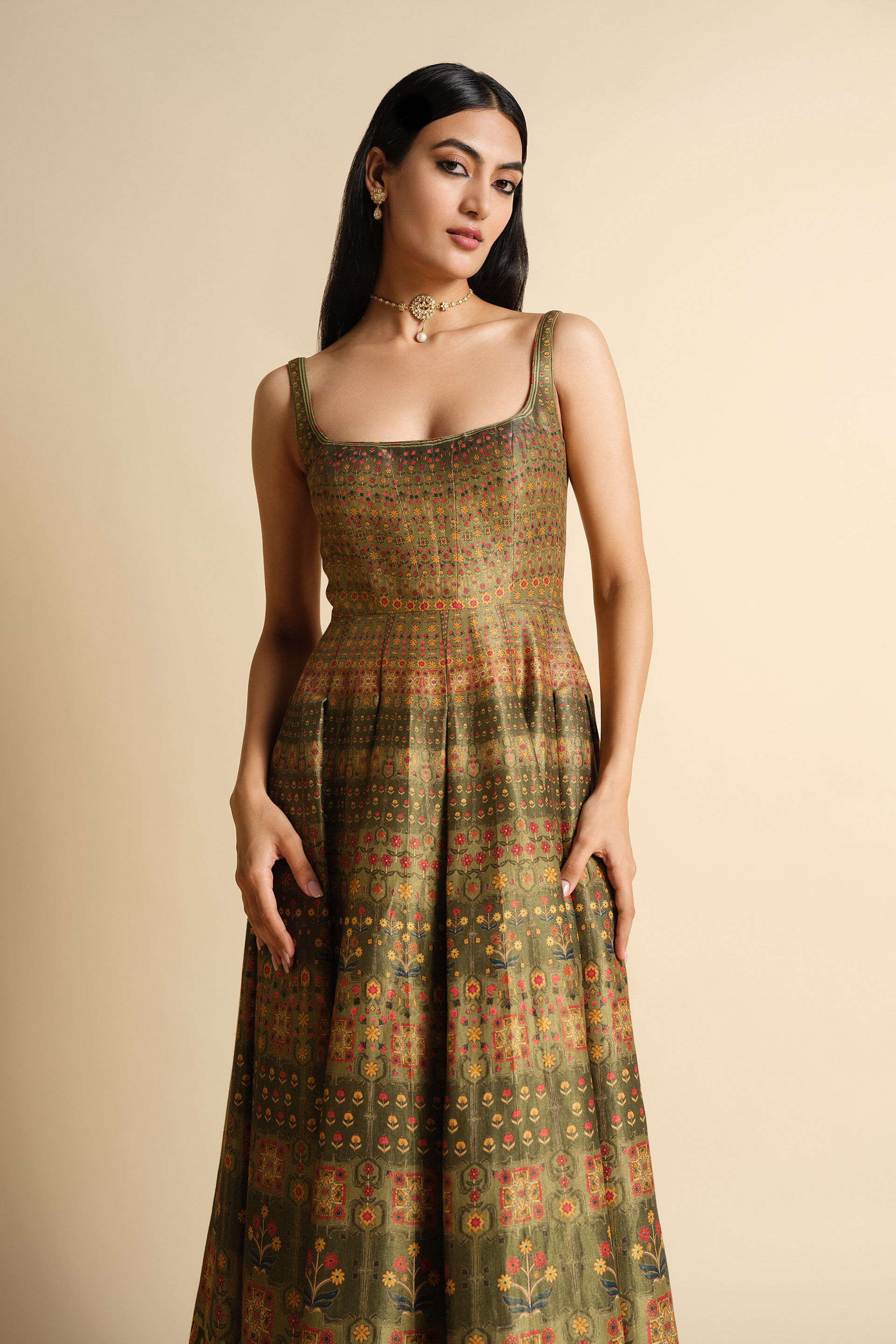 Kasni Dress - Beige, Beige, image 5