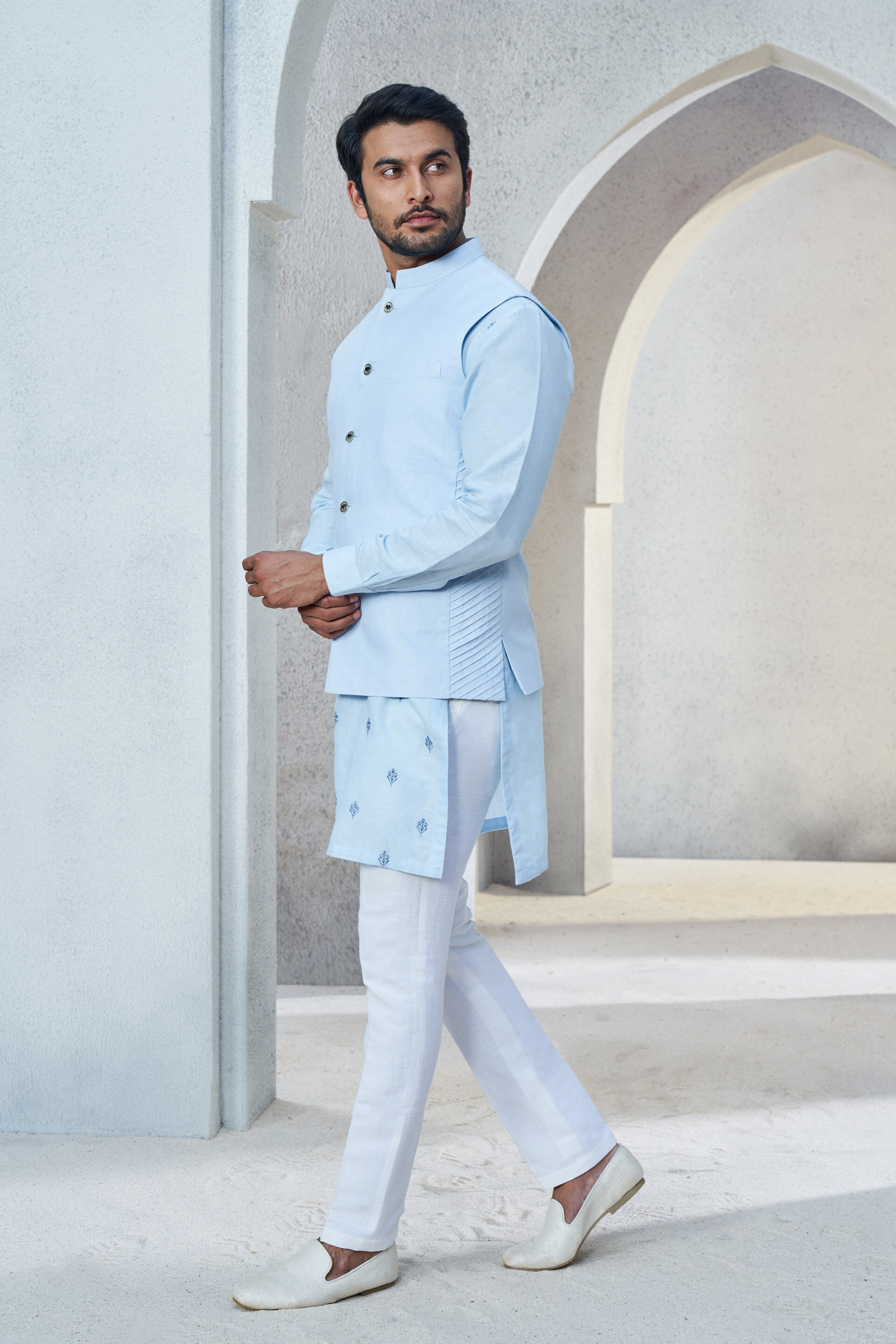 Nehru jacket for summer hotsell
