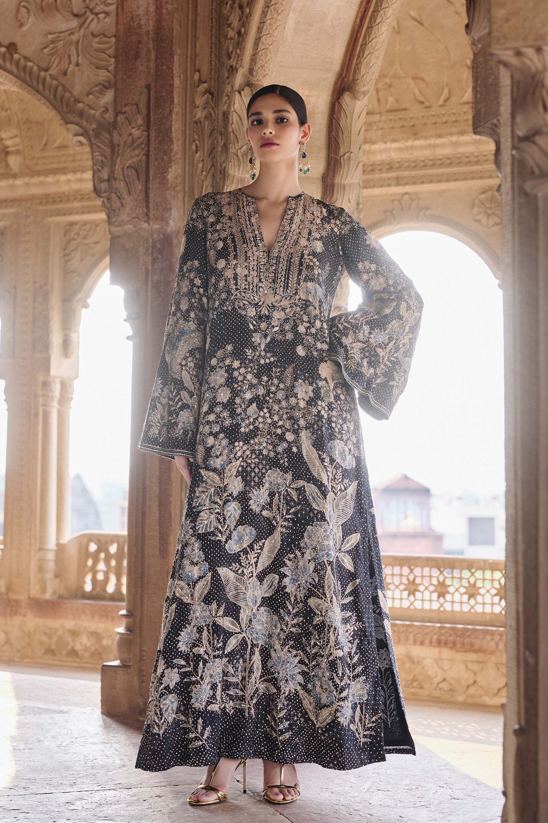 Sparkly kaftan cheap