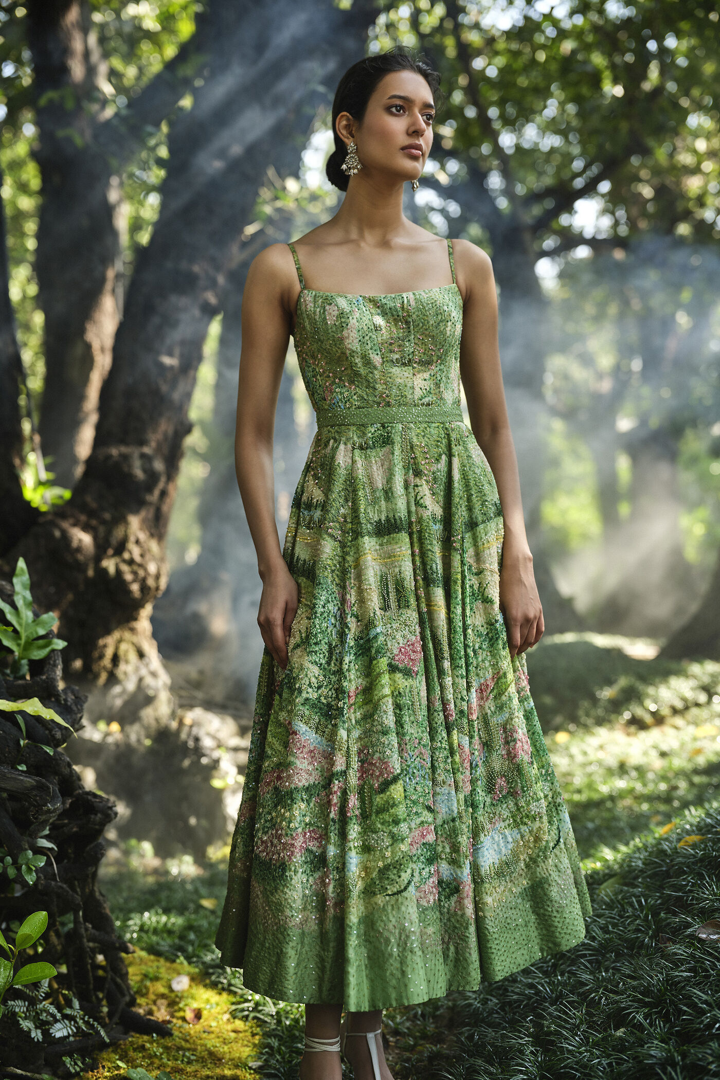 silk embroidered dress Silk Embroidered Dress - Custom Style