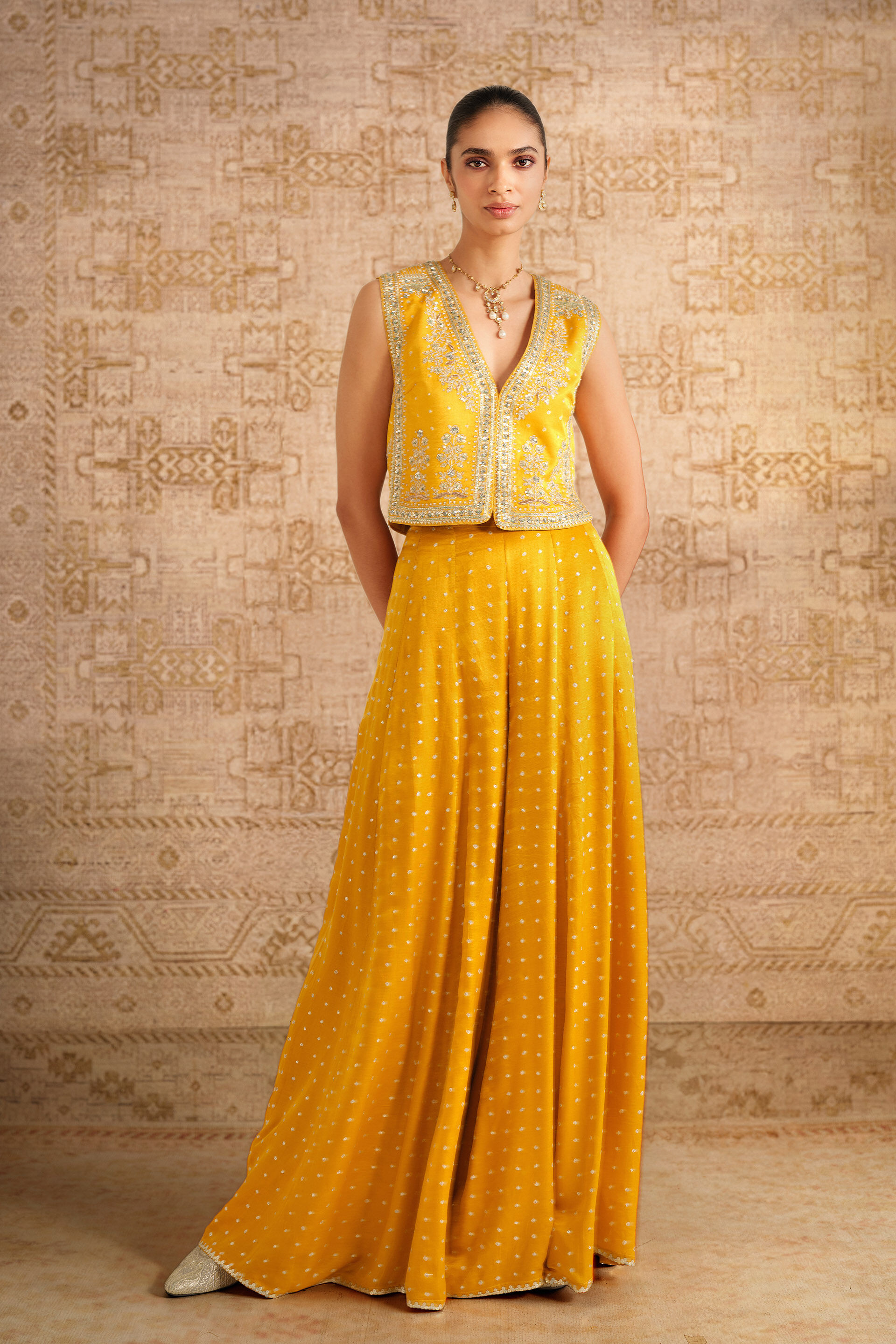 silk bandhani dress design 42 Bandhani dress ideas