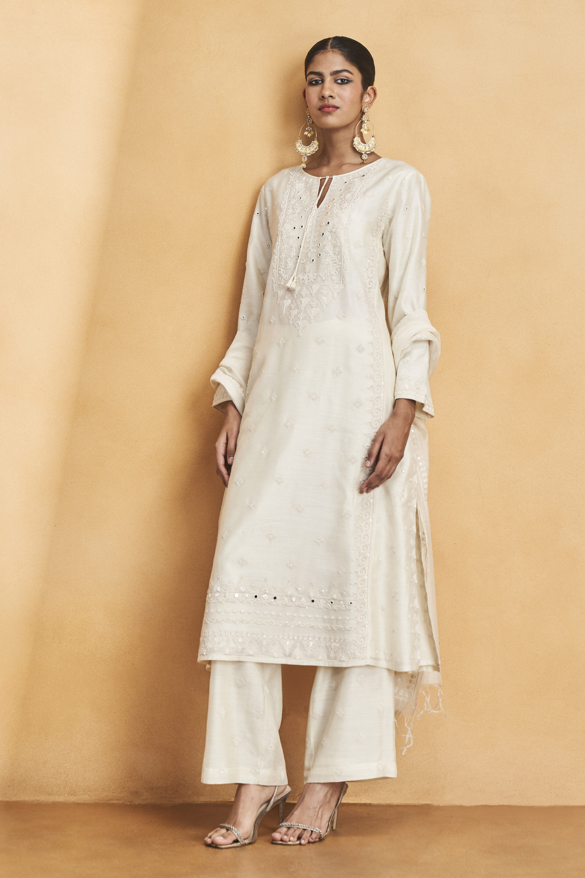 White silk suit womens cheap
