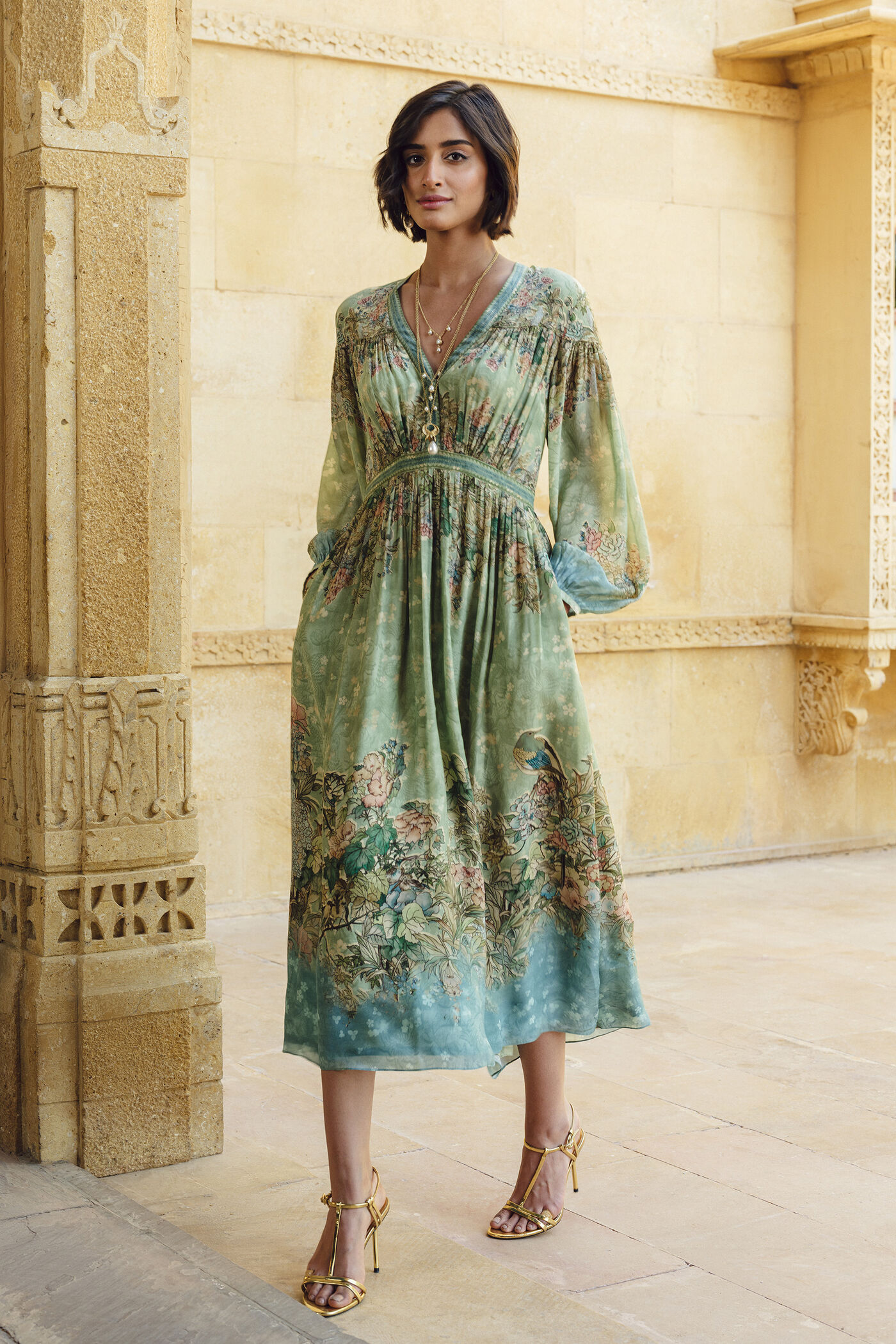 College Black Graduation Dress Buy Designer Palesa Dress Sage Online For Women From Anita Dongre S25RD14_SAGE College Black Graduation Dress Buy Designer Palesa Dress Sage Online For Women From Anita Dongre S25RD14_SAGE
