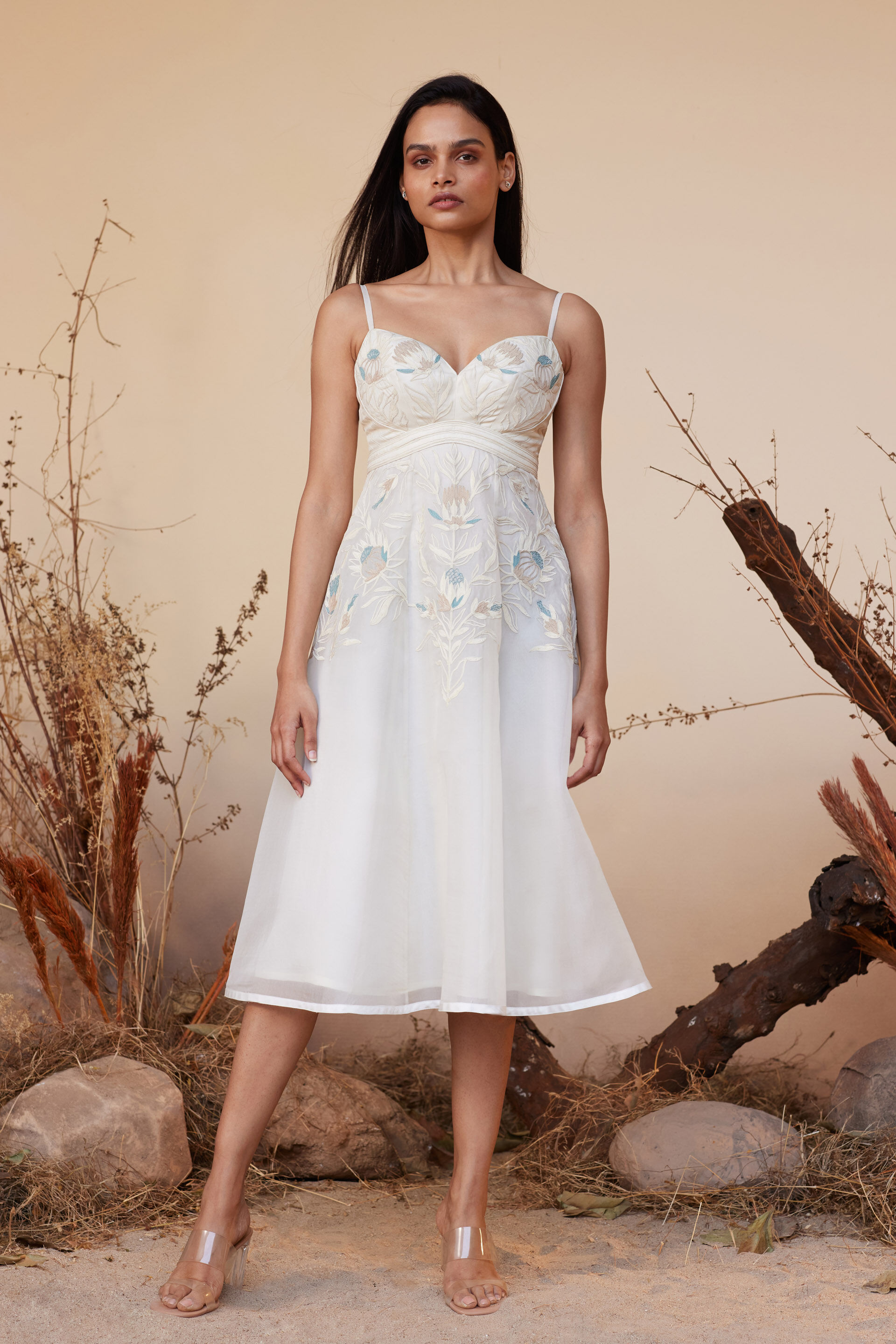 Safwa Dress - Natural, Natural, image 1