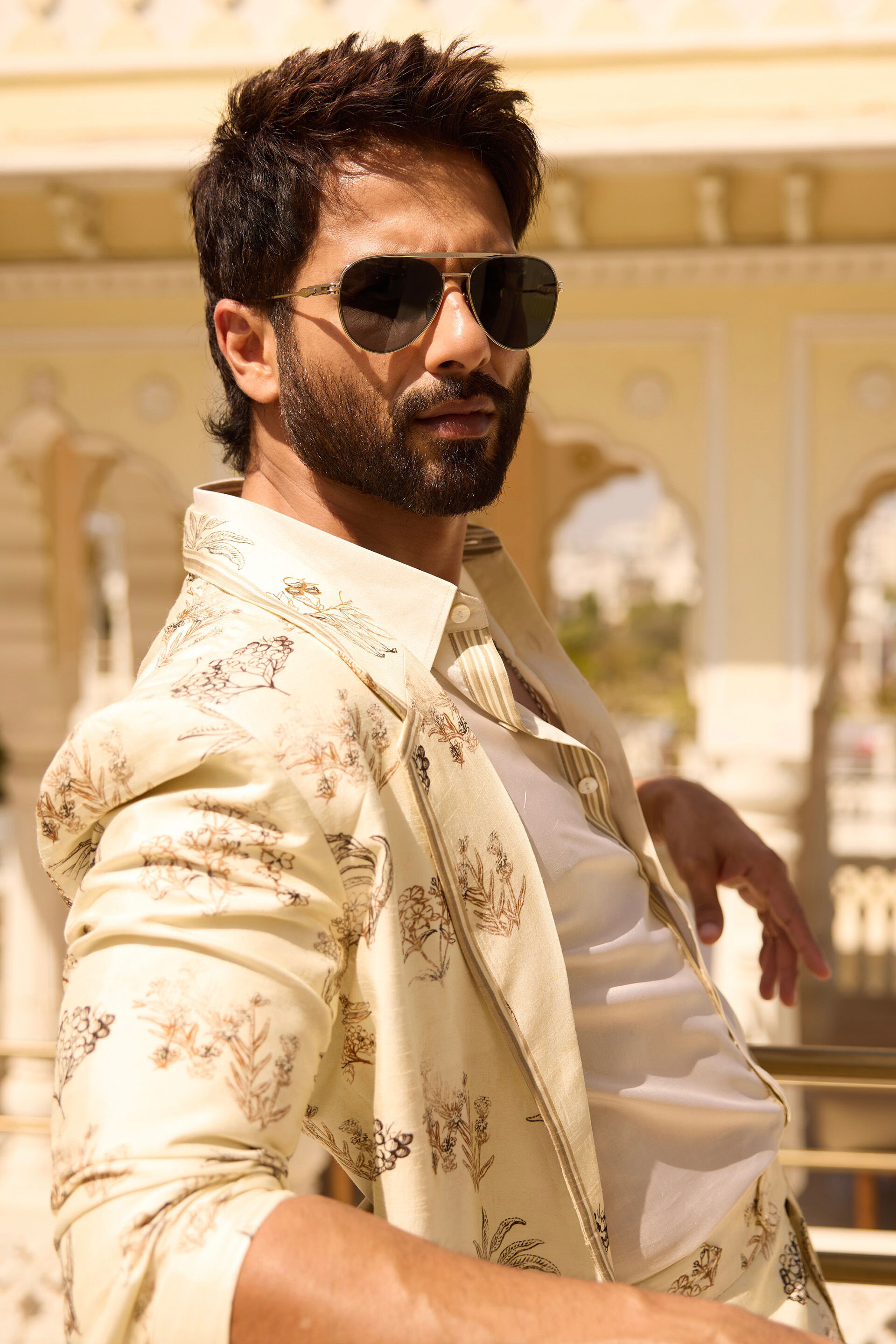 Arnay Blazer Set - Ecru, , image 3