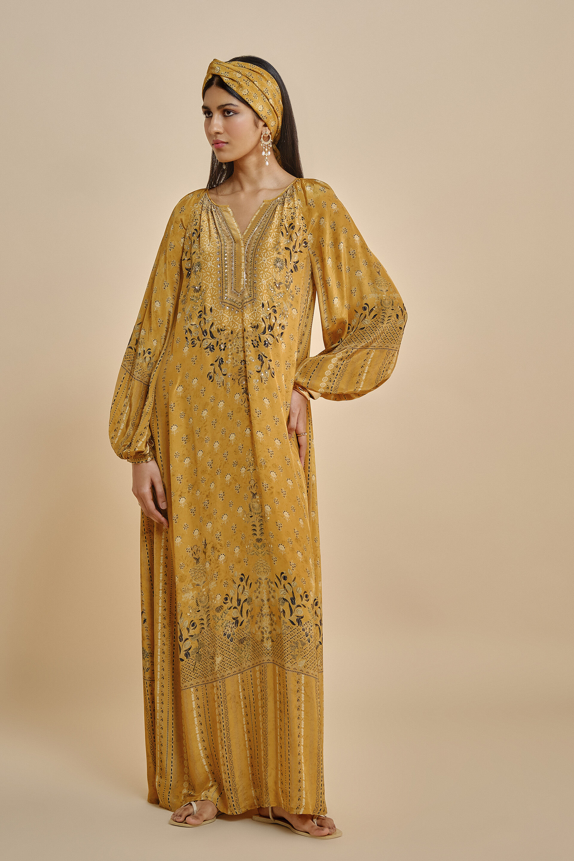 Emira Kaftan - Yellow, Yellow, image 3