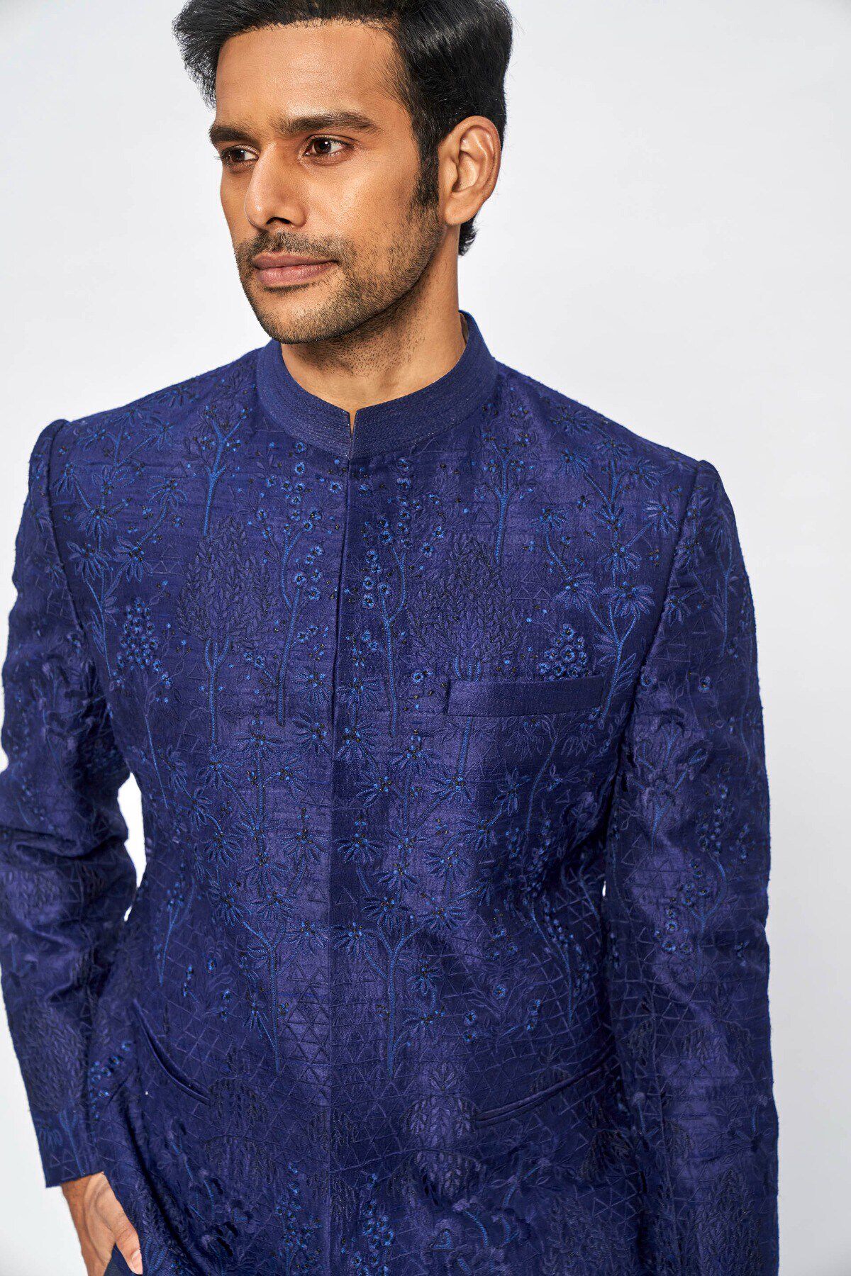 4 - Hanzal Bandhgala &ndash; Navy Blue, image 4