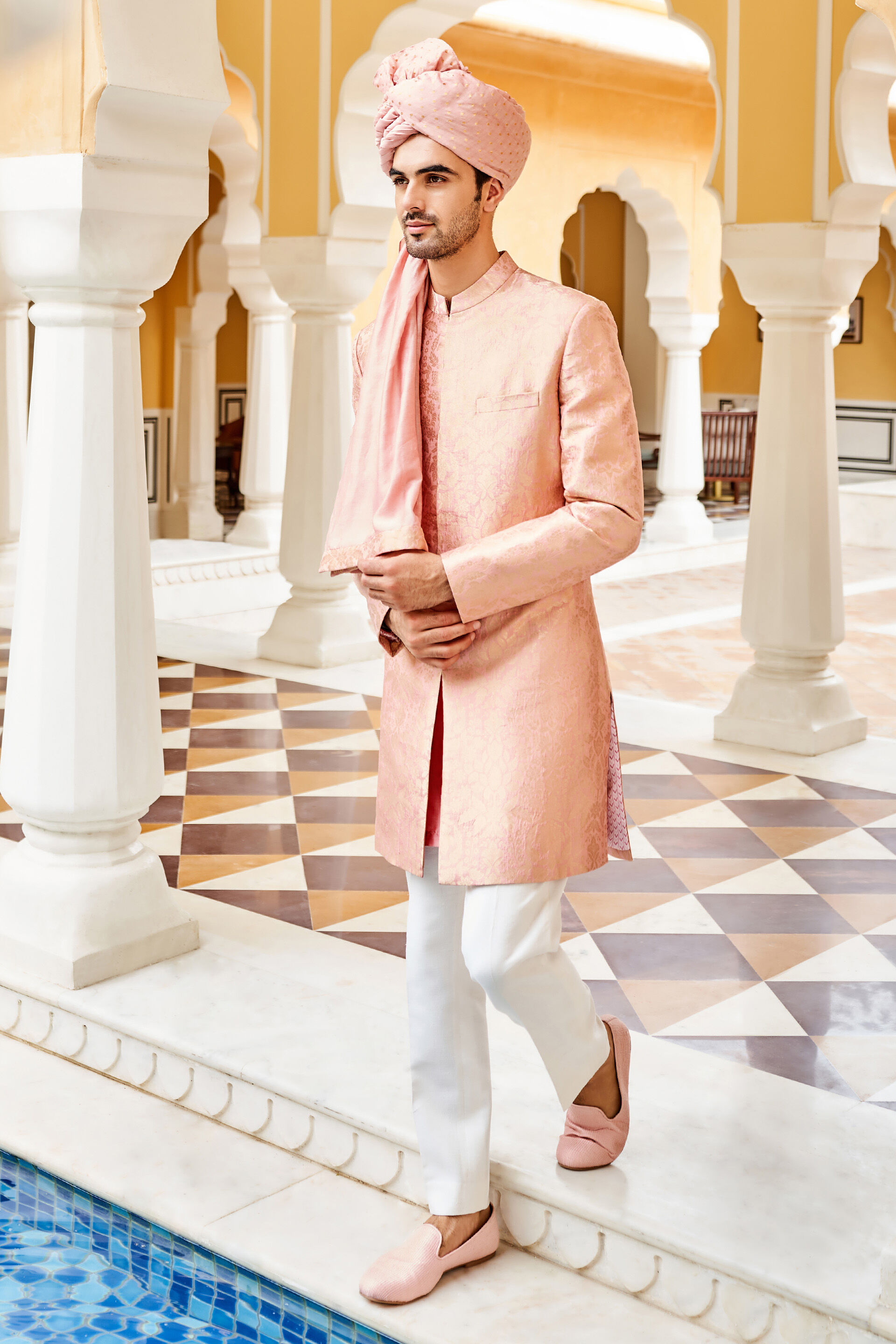 Zahur Sherwani - Pink, Pink, image 2