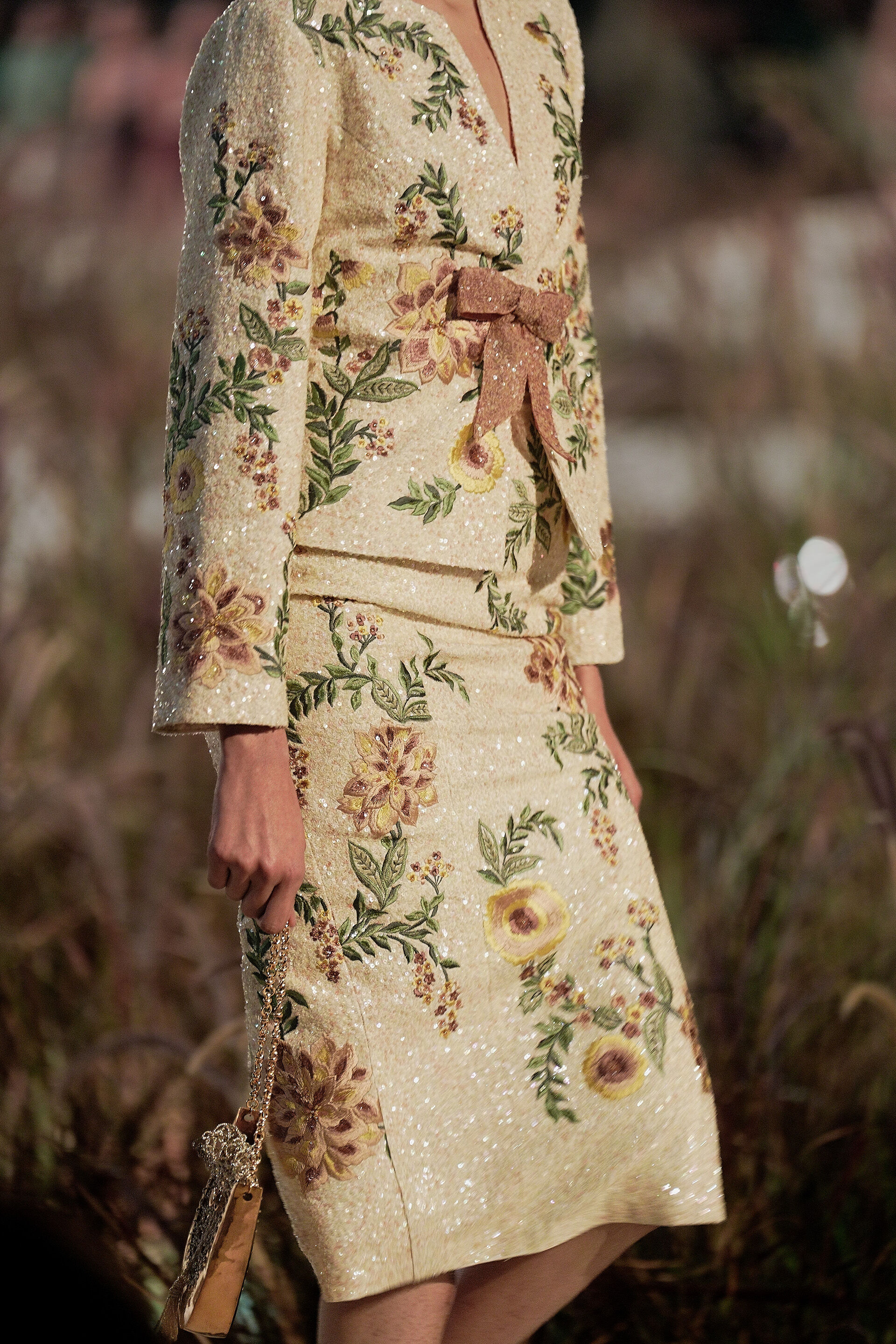 Meadowfern Embroidered Skirt Set - Ivory, Ivory, image 5