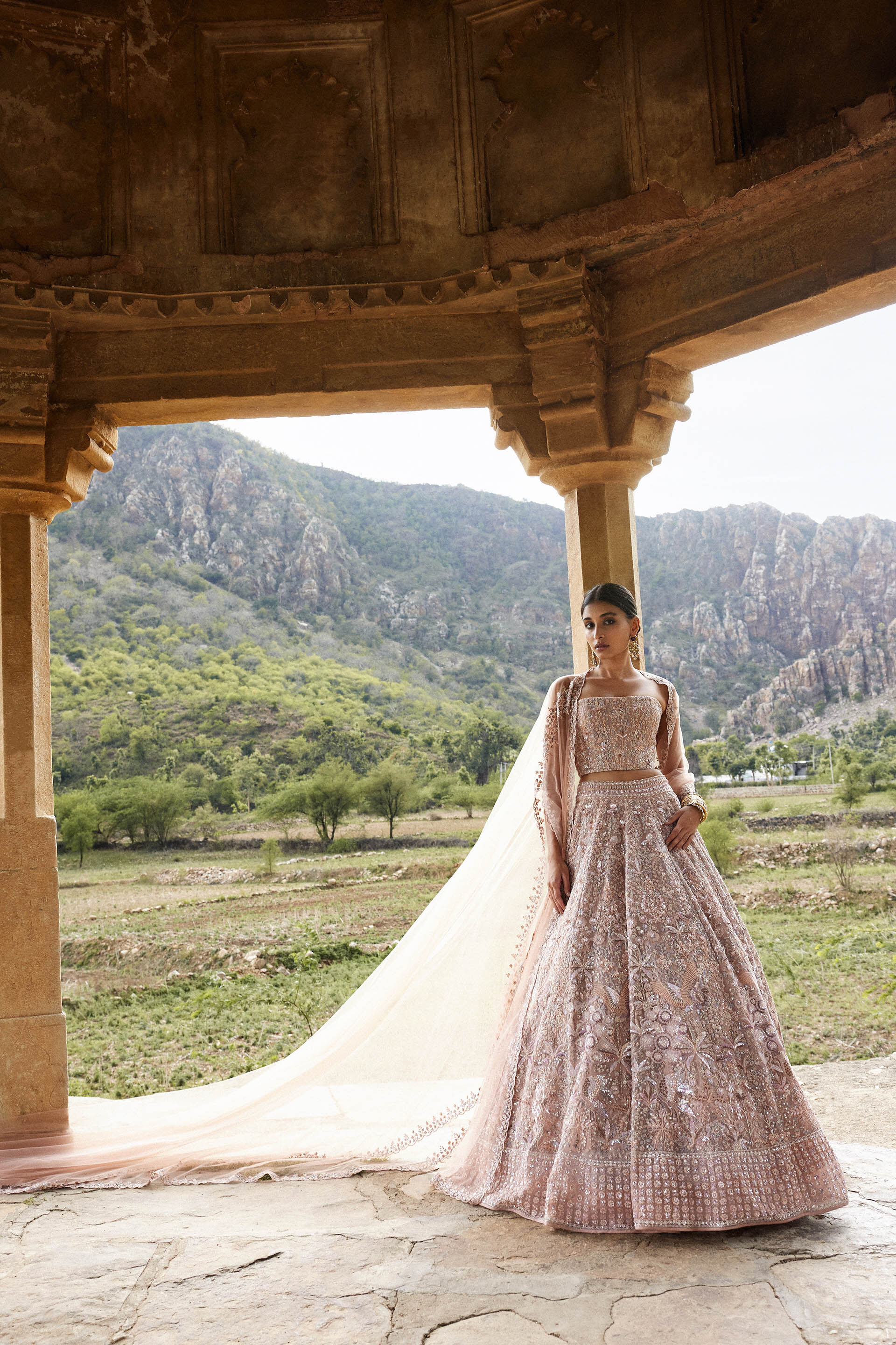 Lehengas - Buy Deep Green Designer Indian Wedding Lehenga Choli Canada |  Hatkay