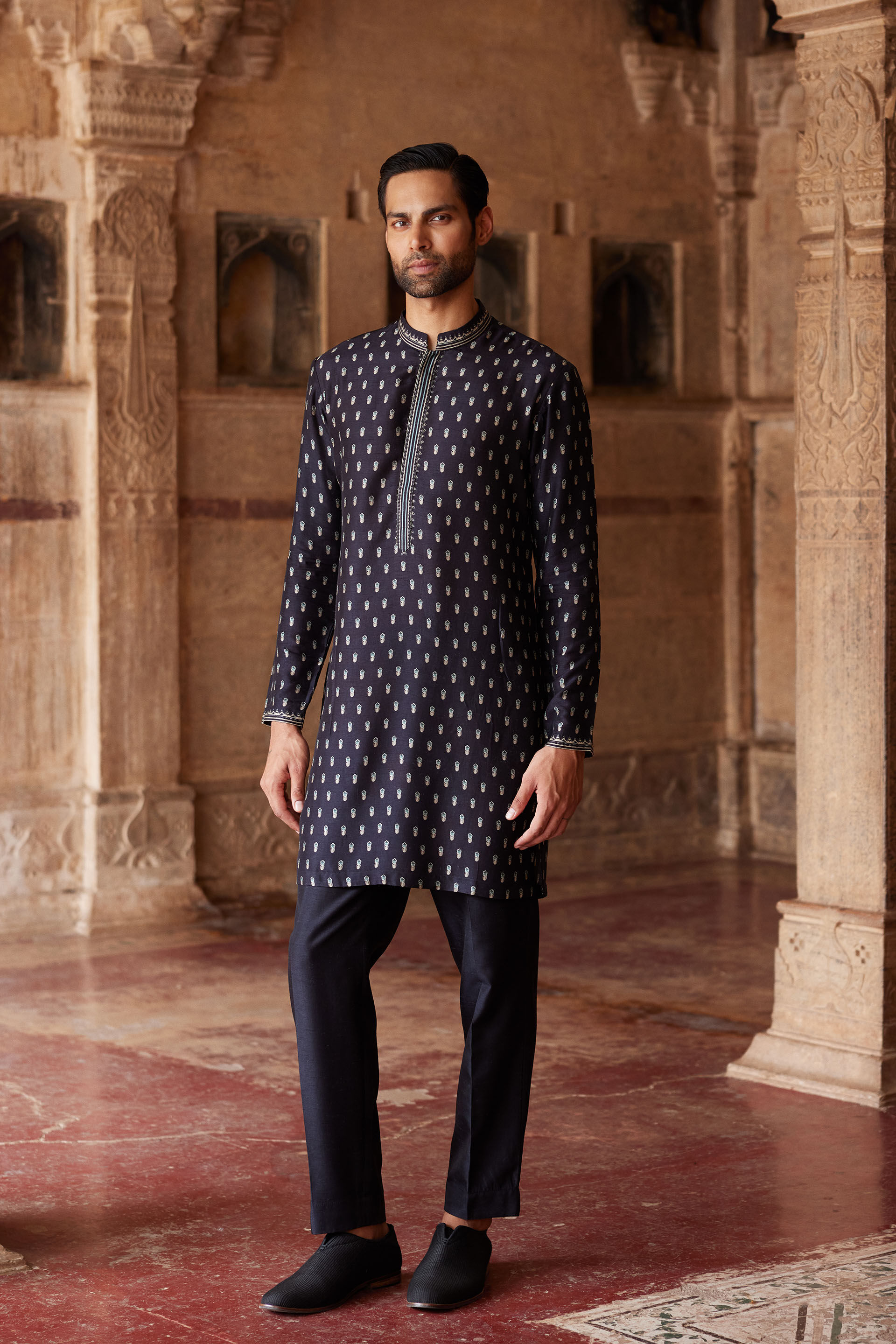 Buy Designer Kurta Sets for Men Online Designer Shirts for Men Anita Dongre