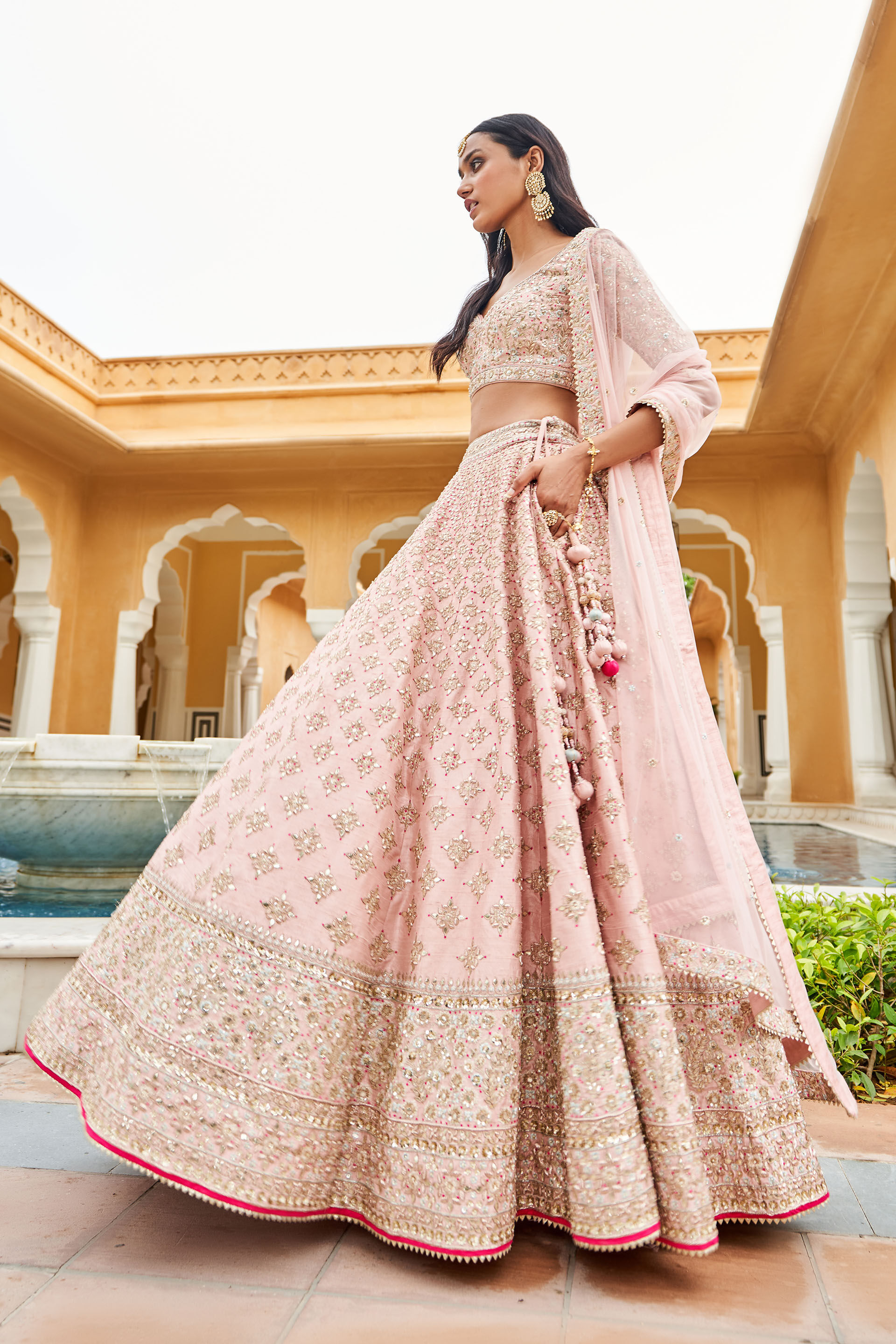 Mohini Lehenga - Blush, Blush, image 2