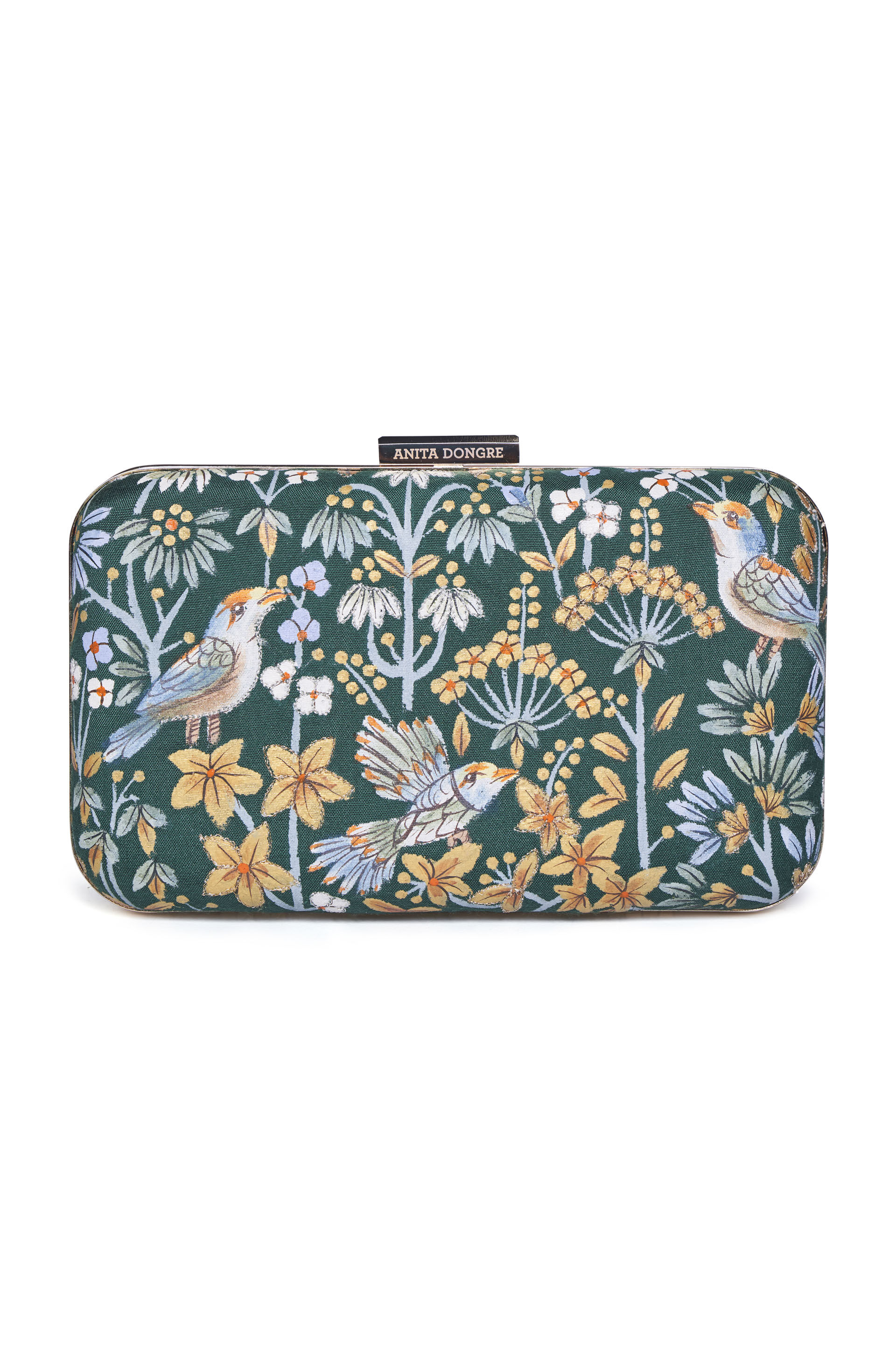 Pichhwai Clutch - Starling Green, Green, image 5
