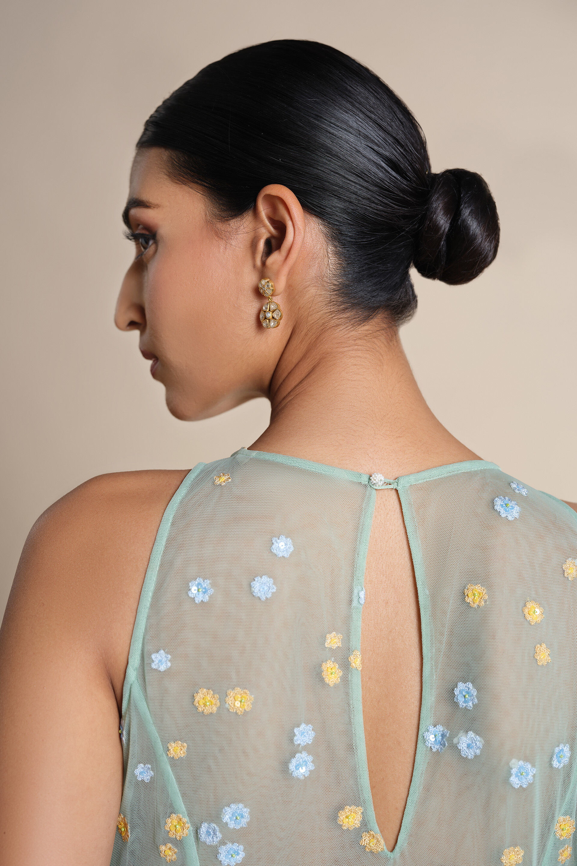 Lakeforest Embroidered Jacket Set - Sage, Sage, image 9