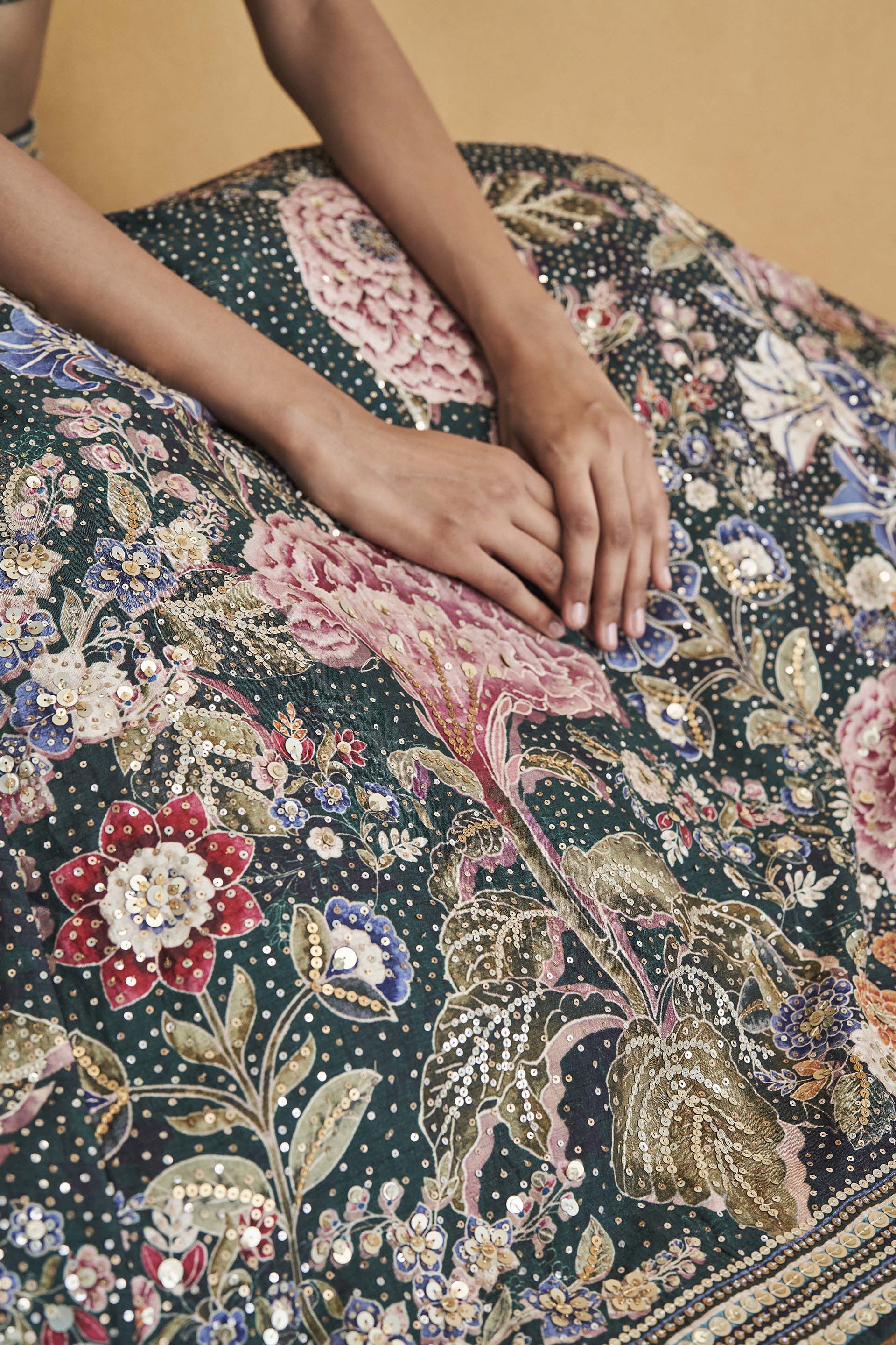 Life Of The Nightforest Skirt Set - Green, Green, image 7