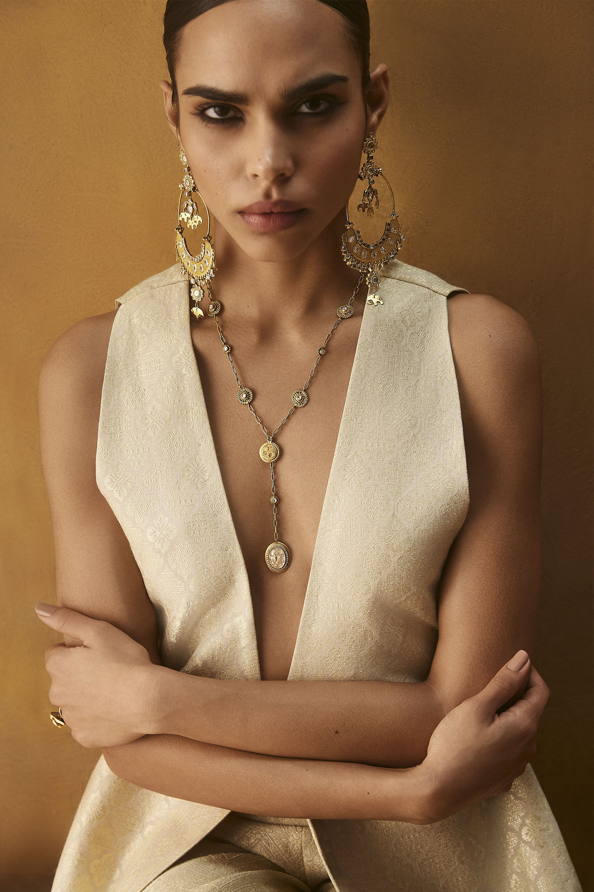 The Haathi Icon Drop Necklace