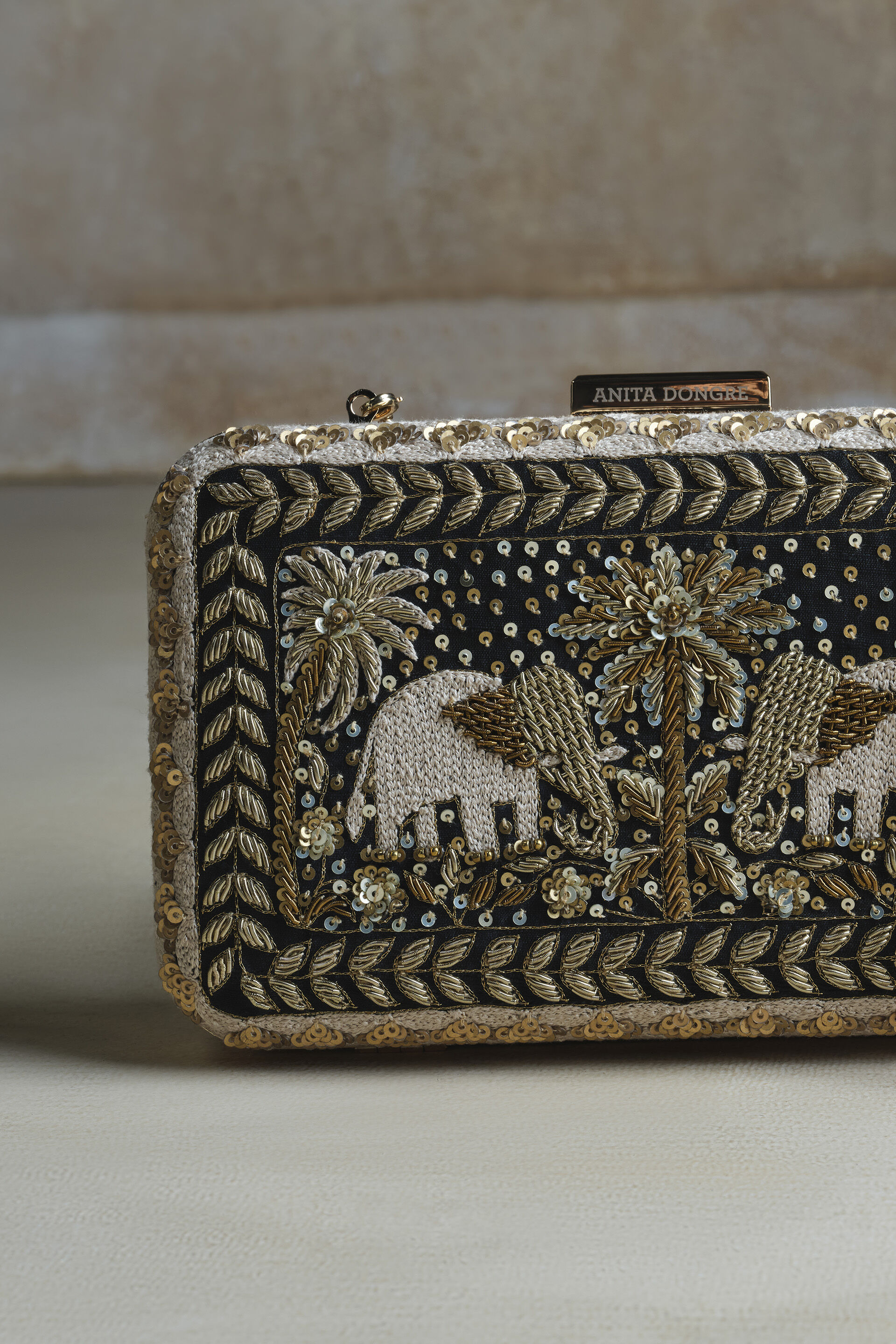 Haathi Harmony Clutch - Black, Black, image 4