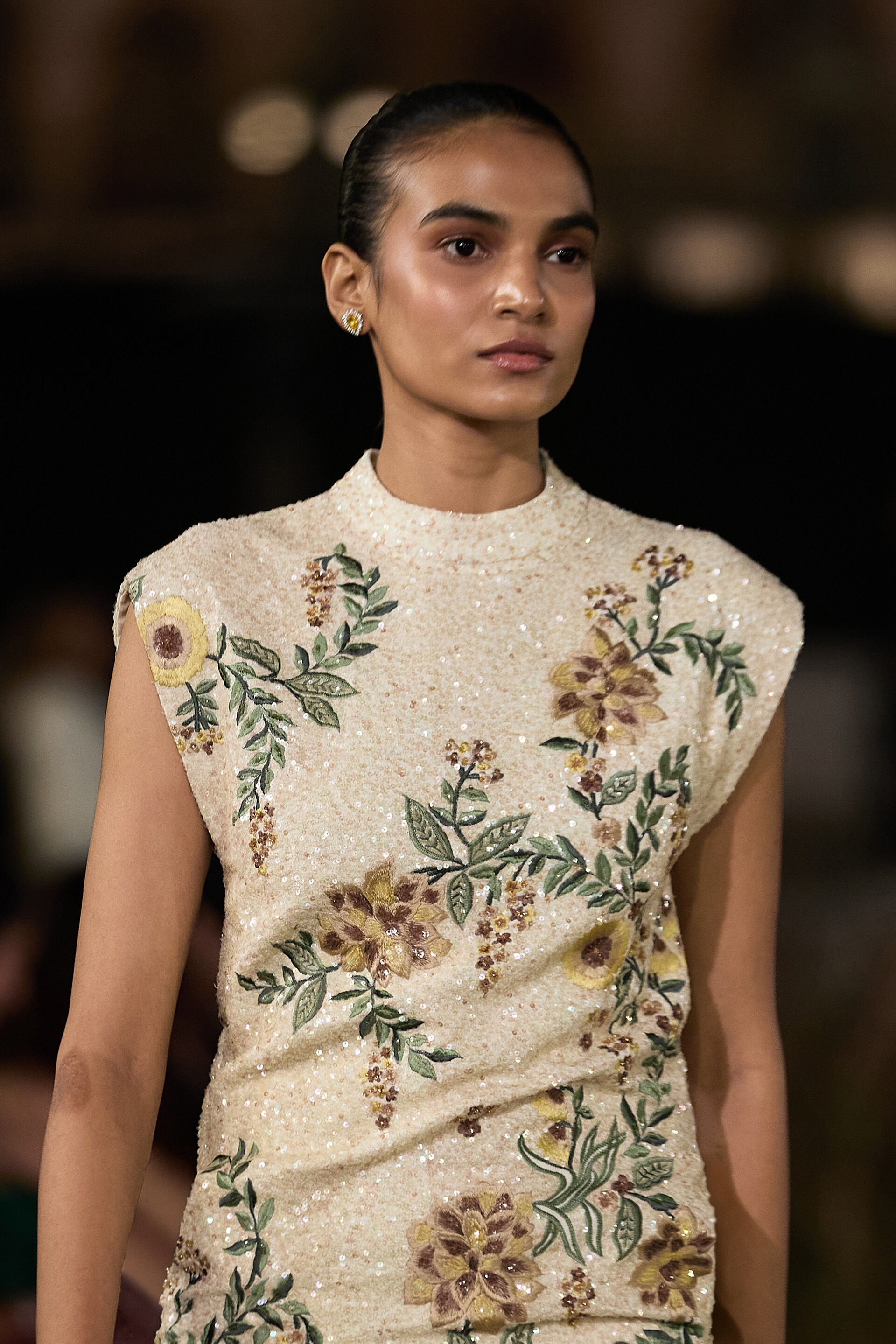 Meadowfern Embroidered Dress - Ivory