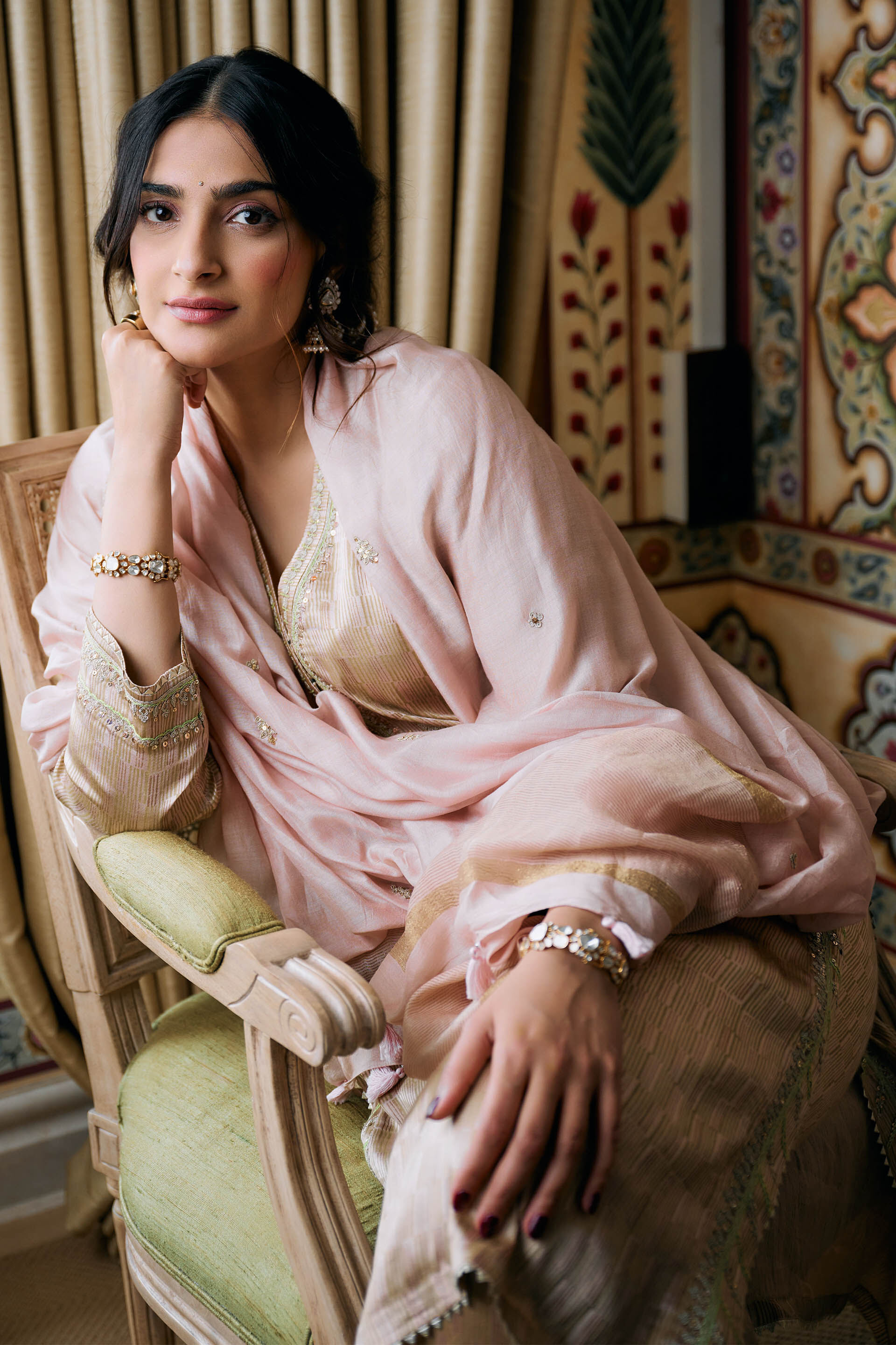 Khwaab Suit Set -Blush, , image 5