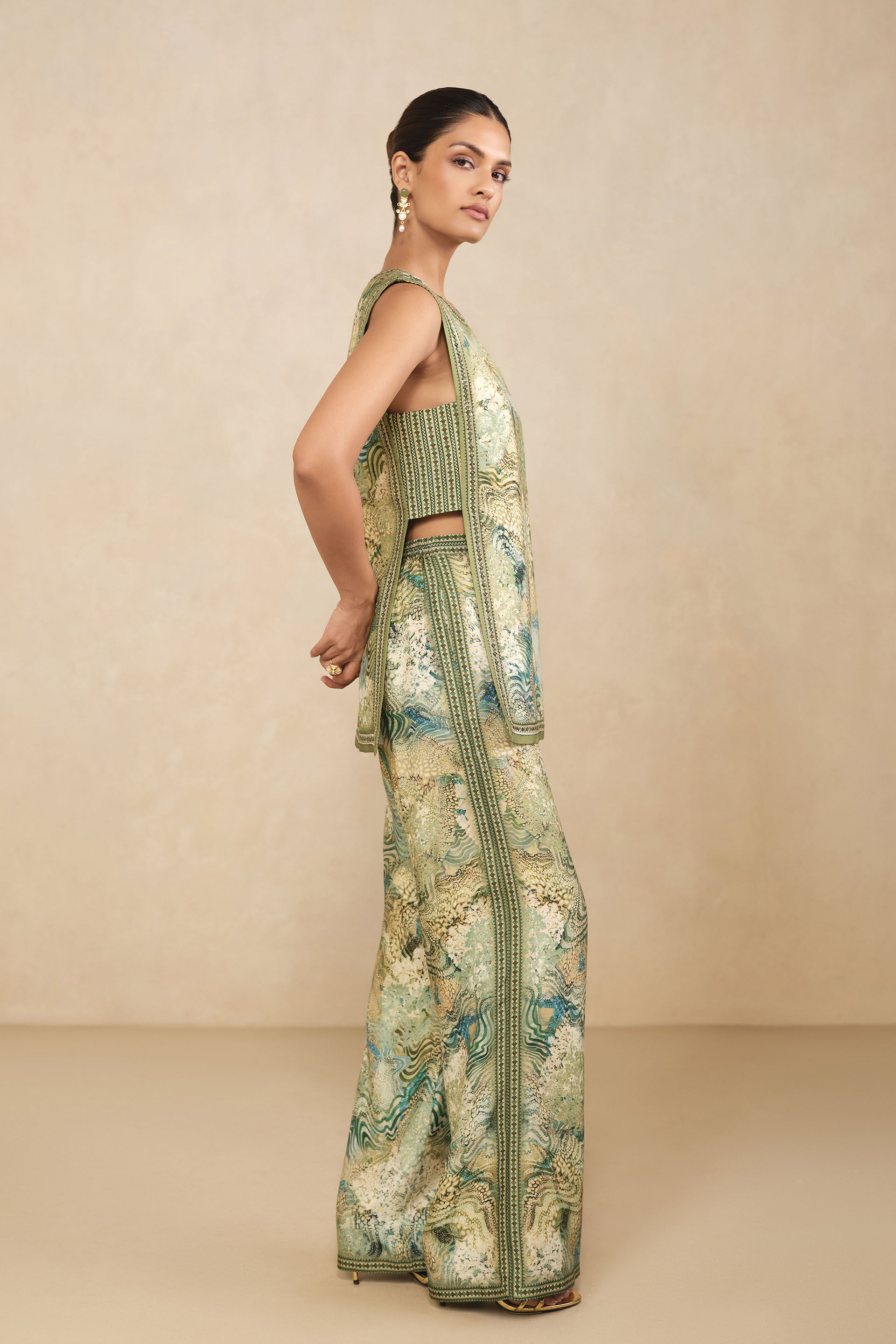 Shifa Co-ord - Sage, Sage, image 3