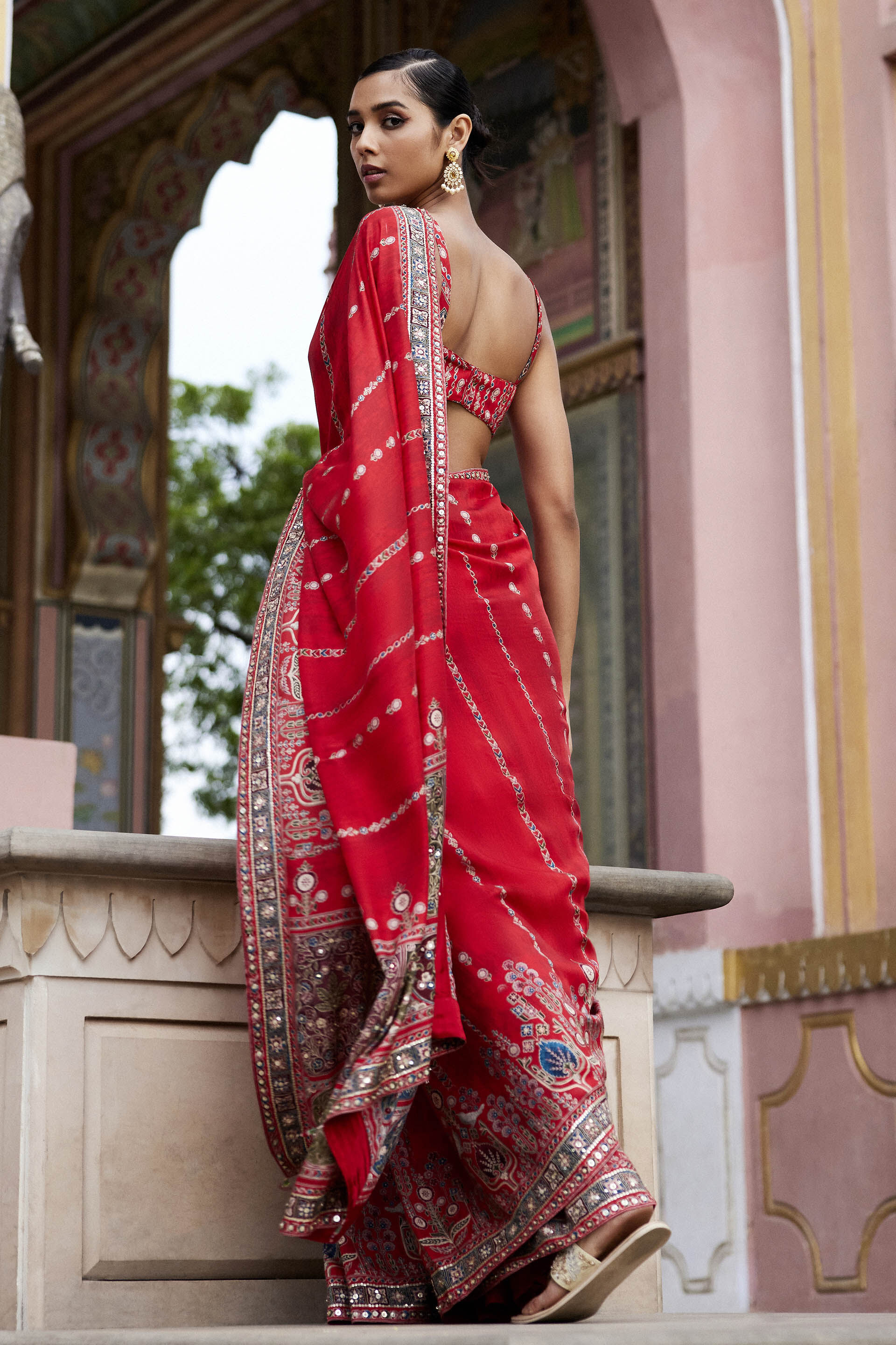 Red Saree - Buy Red Colour Saris Online At Best Prices – Koskii