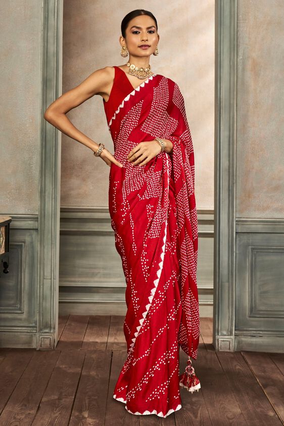bandhani saree designs