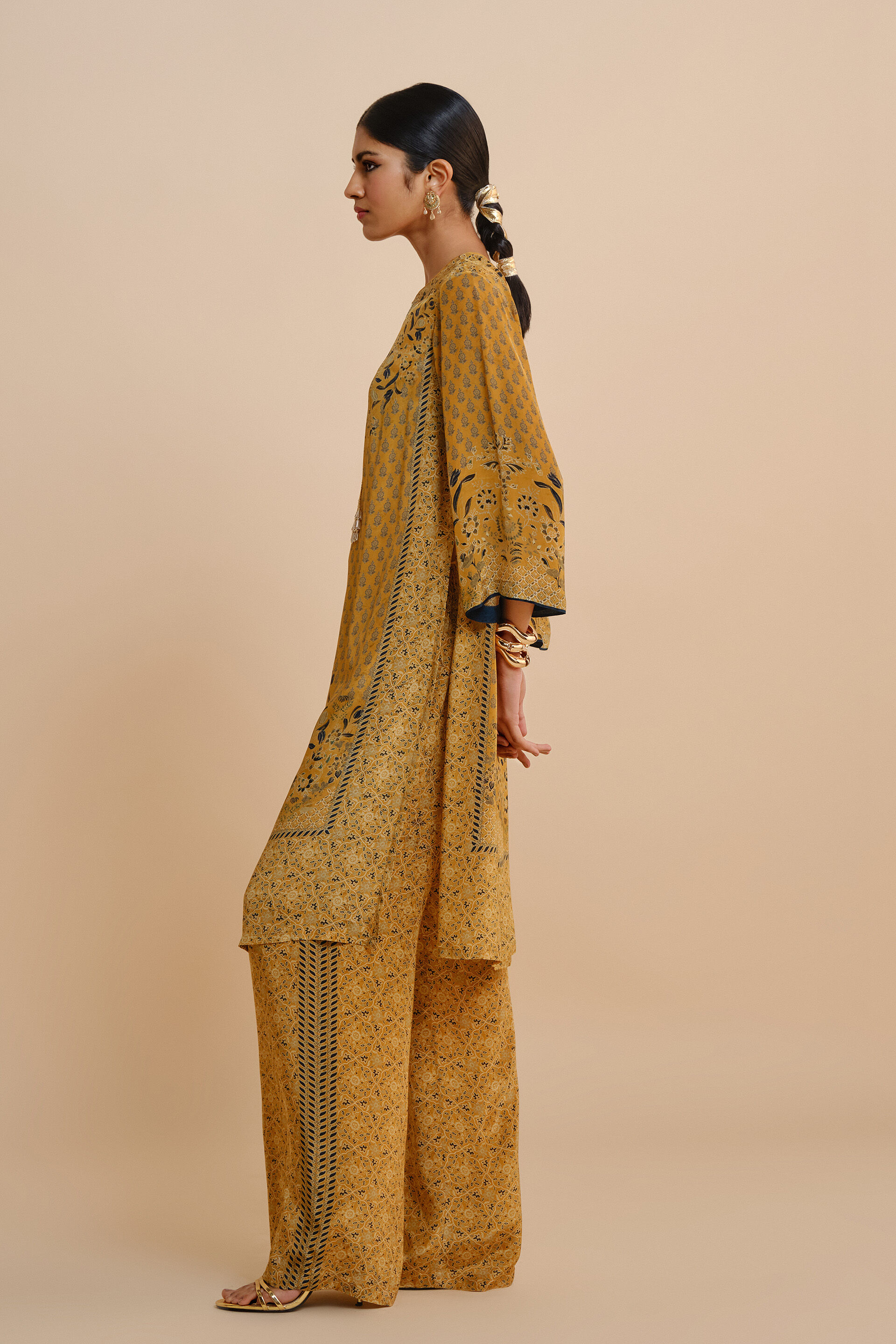 Emira Kurta Set - Yellow, Yellow, image 6